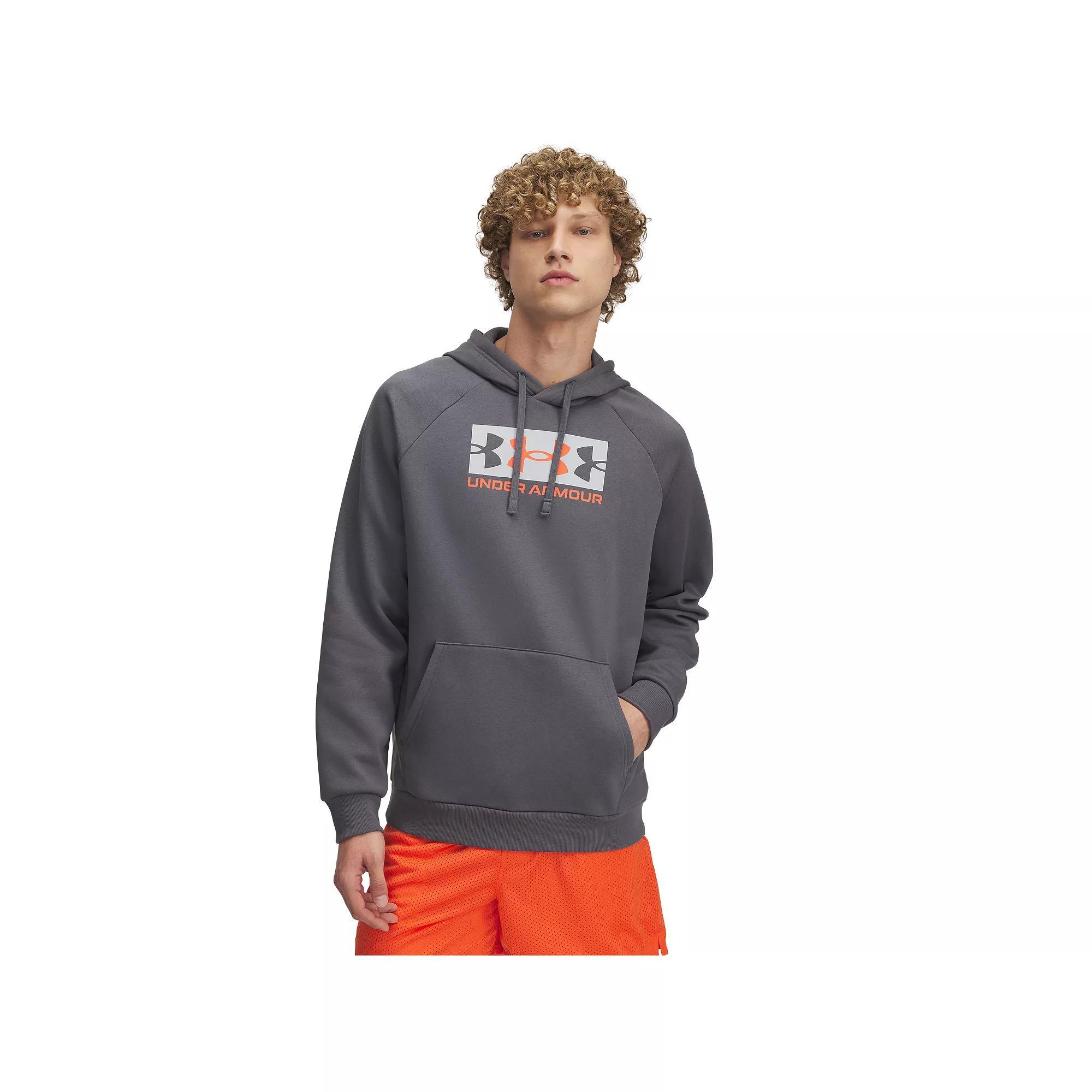 Men's Under Armour Rival Fleece Logo Hoodie, Size: XXL, Castle Product Image