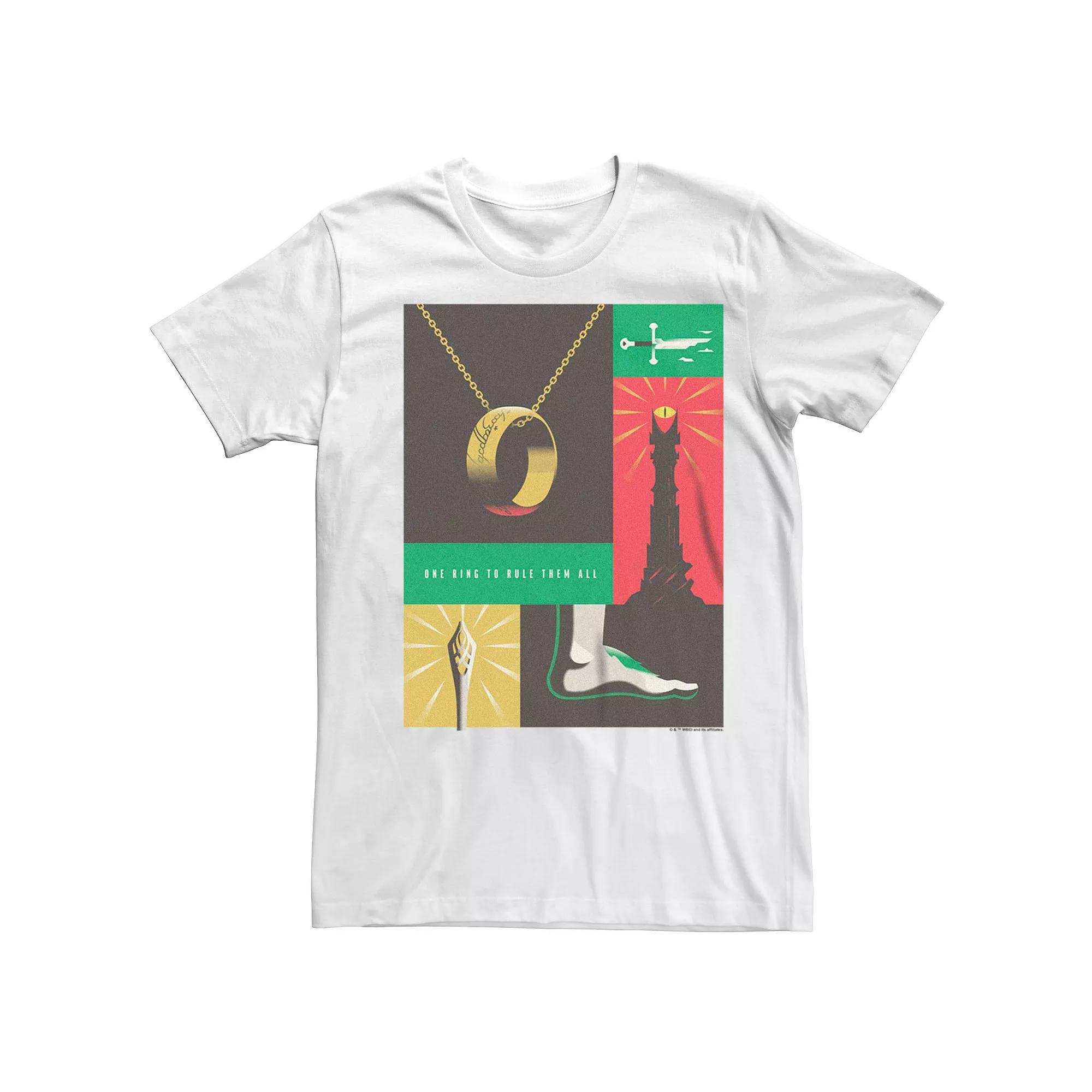 Men's WB The 100 The Lord Of The Rings Elements Graphic Tee,  Product Image