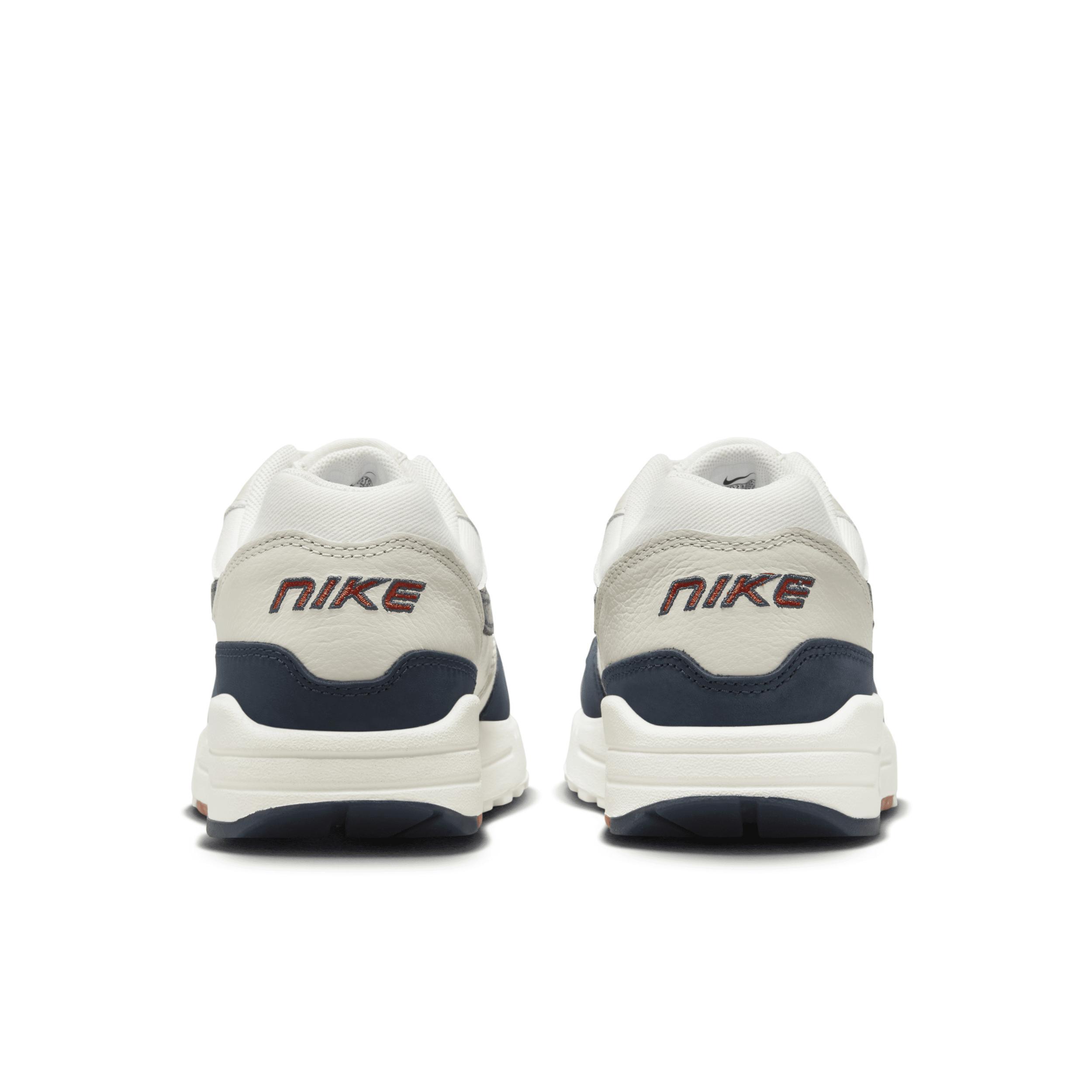 Nike Womens Nike Air Max 1 LX - Womens Running Shoes Brown/Sail Product Image