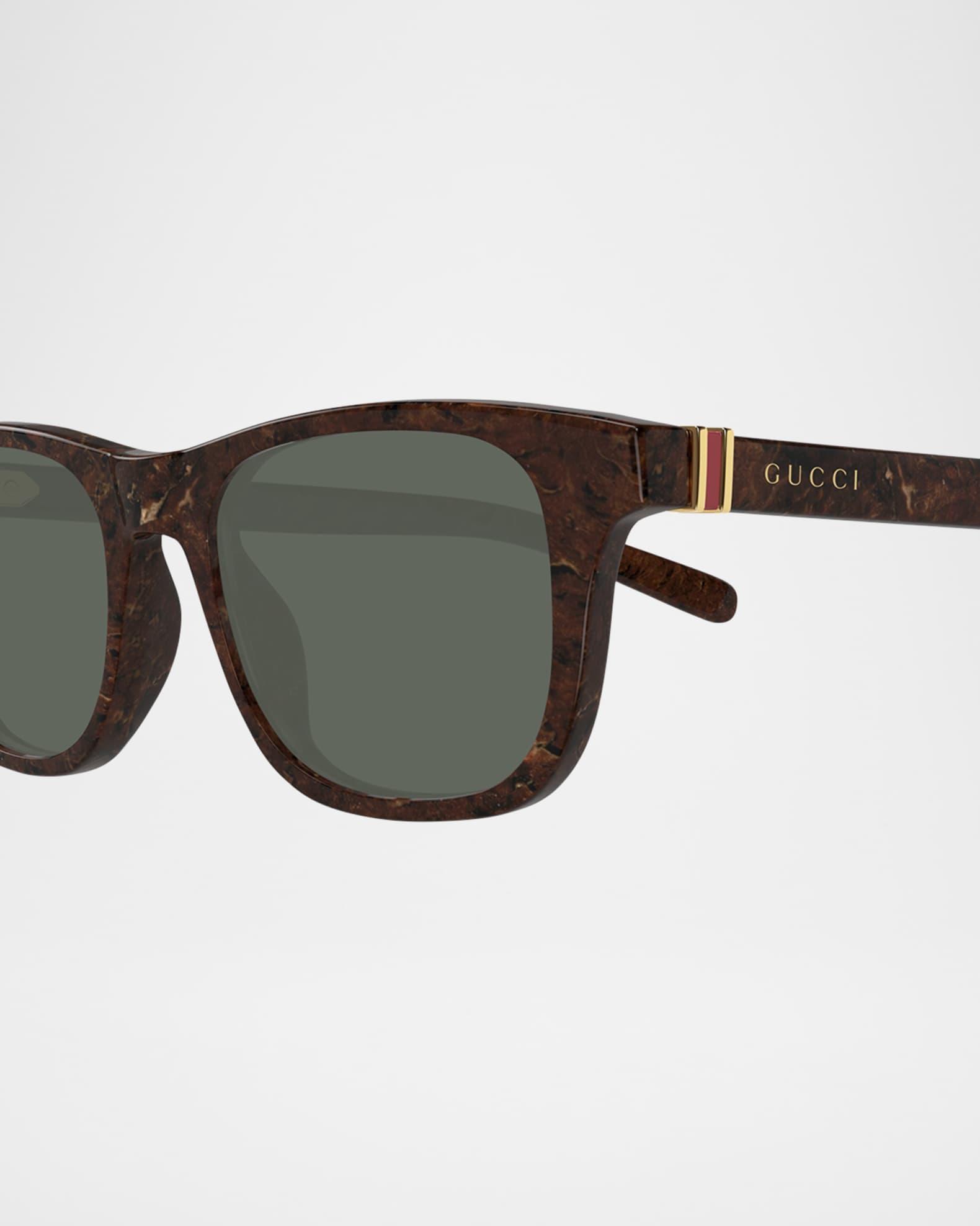 Men's Patterned Acetate Sunglasses Product Image