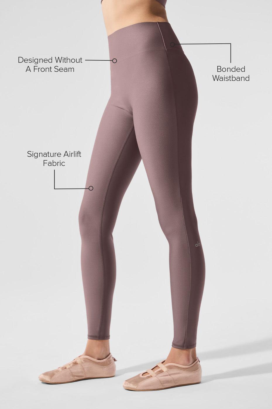 Airlift High-Waist Sleek Legging - Mushroom Female Product Image