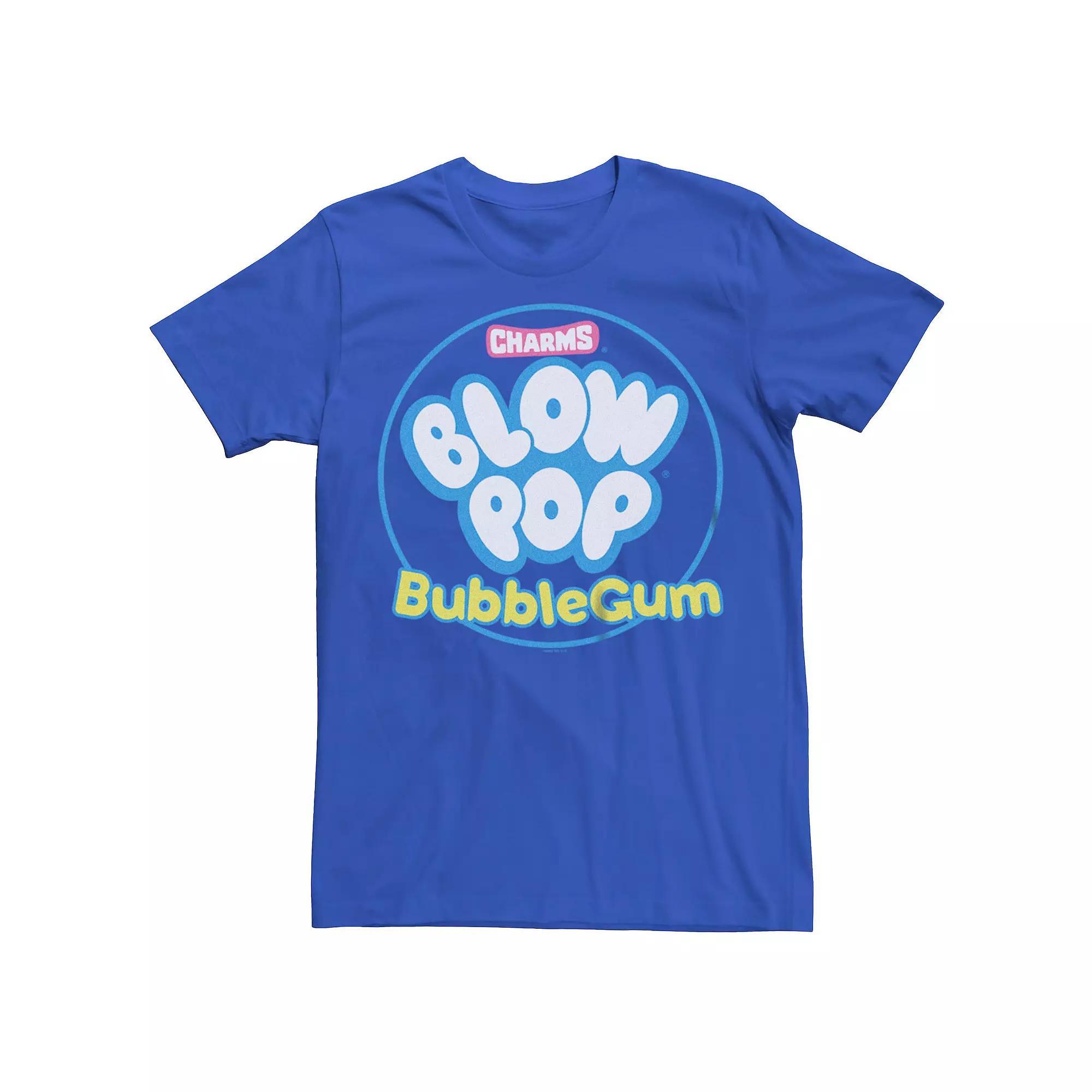 Men's Charms Blow Pop Bubble Gum Tee, Size: Medium, Royal Product Image
