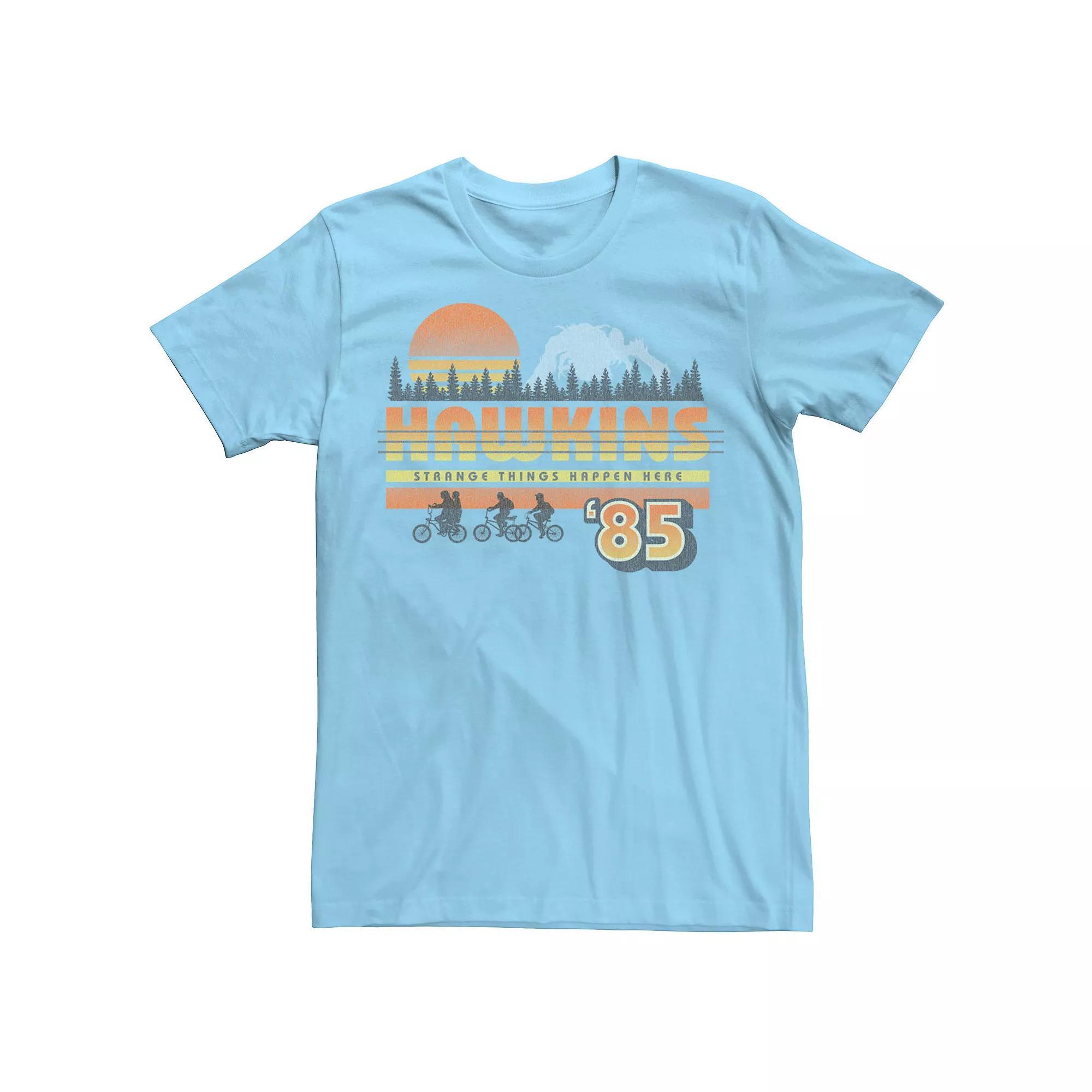 Men's Stranger Things Hawkins Strange Things 85 Retro Tee,  Product Image