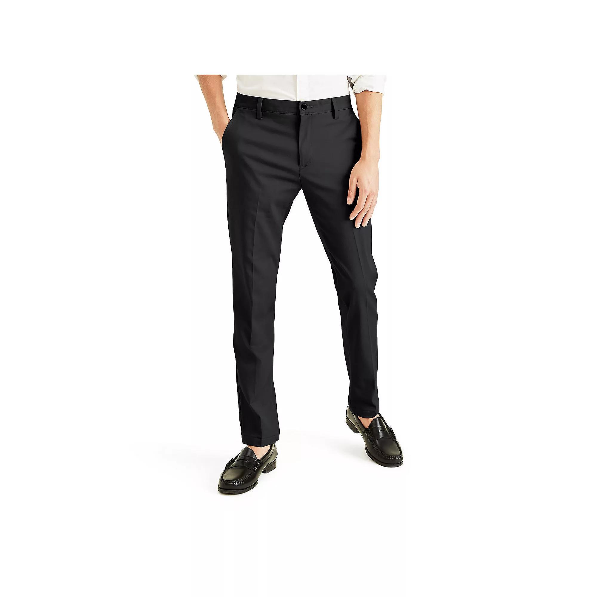 Men's Dockers® Easy Khaki Slim Stretch Flat-Front Pants,  Product Image