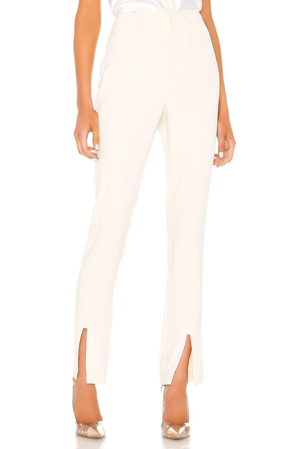 L'ACADEMIE The Hanriette Pant In Ivory Product Image