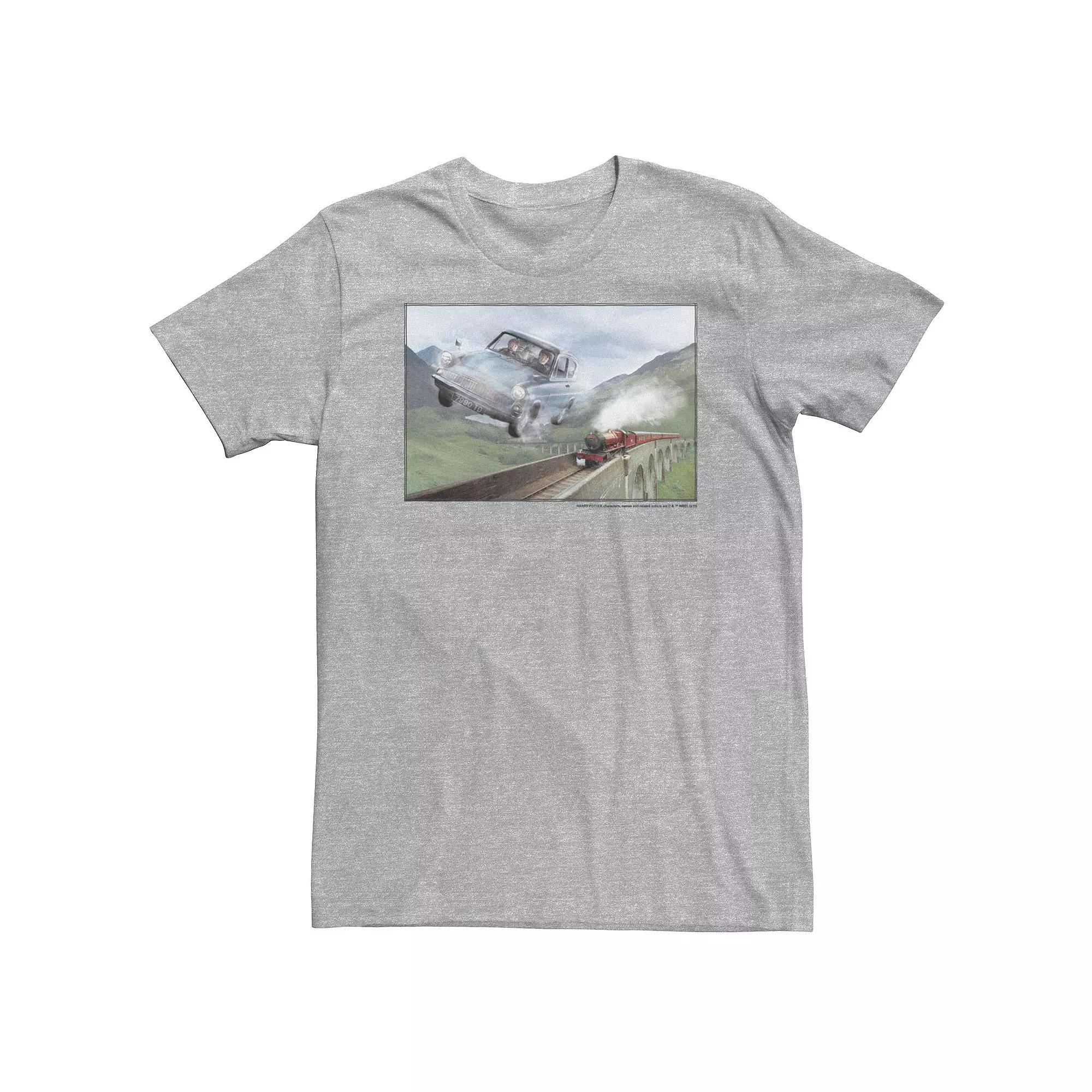Big & Tall Harry Potter Racing The Hogwarts Express Portrait Tee, Men's,  Product Image