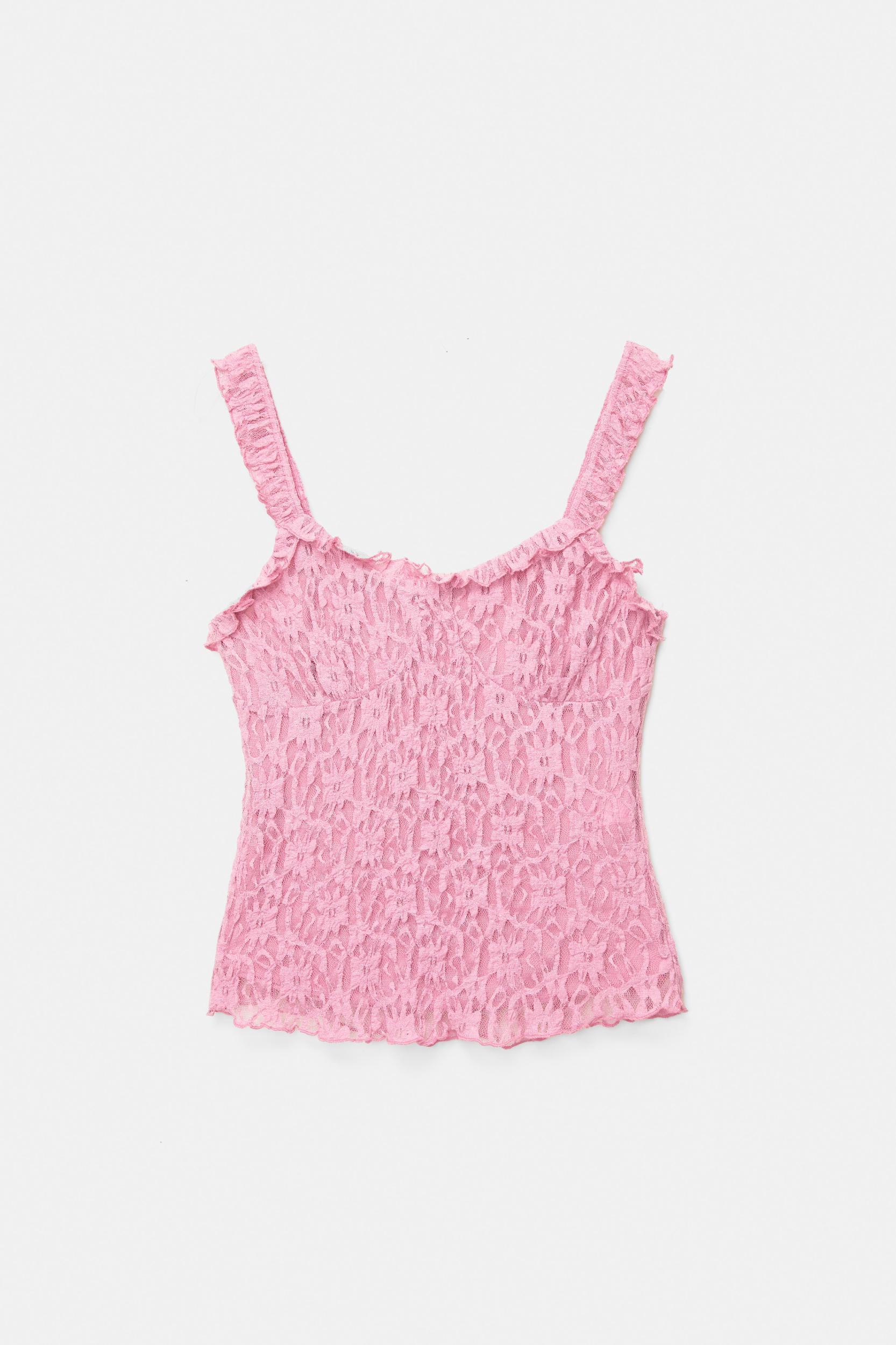 Lace tank top Product Image