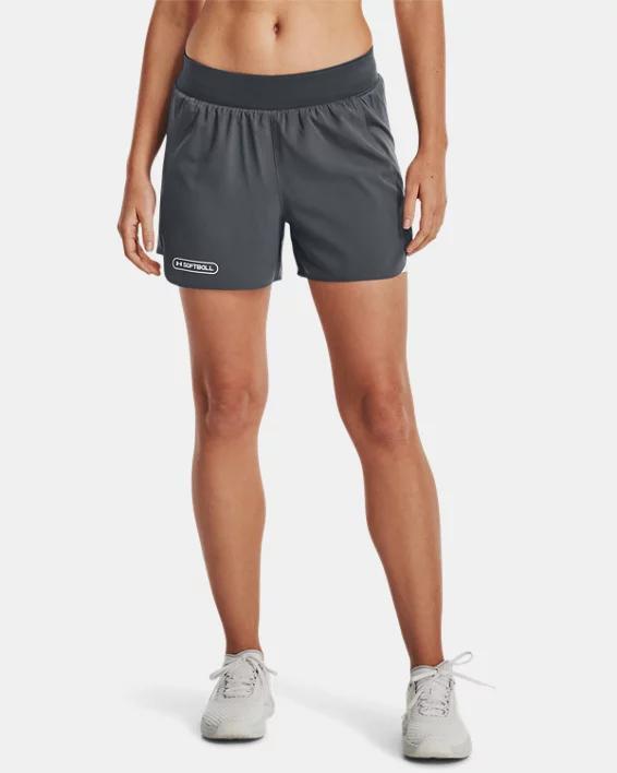 Women's UA Softball 2-in-1 Shorts Product Image