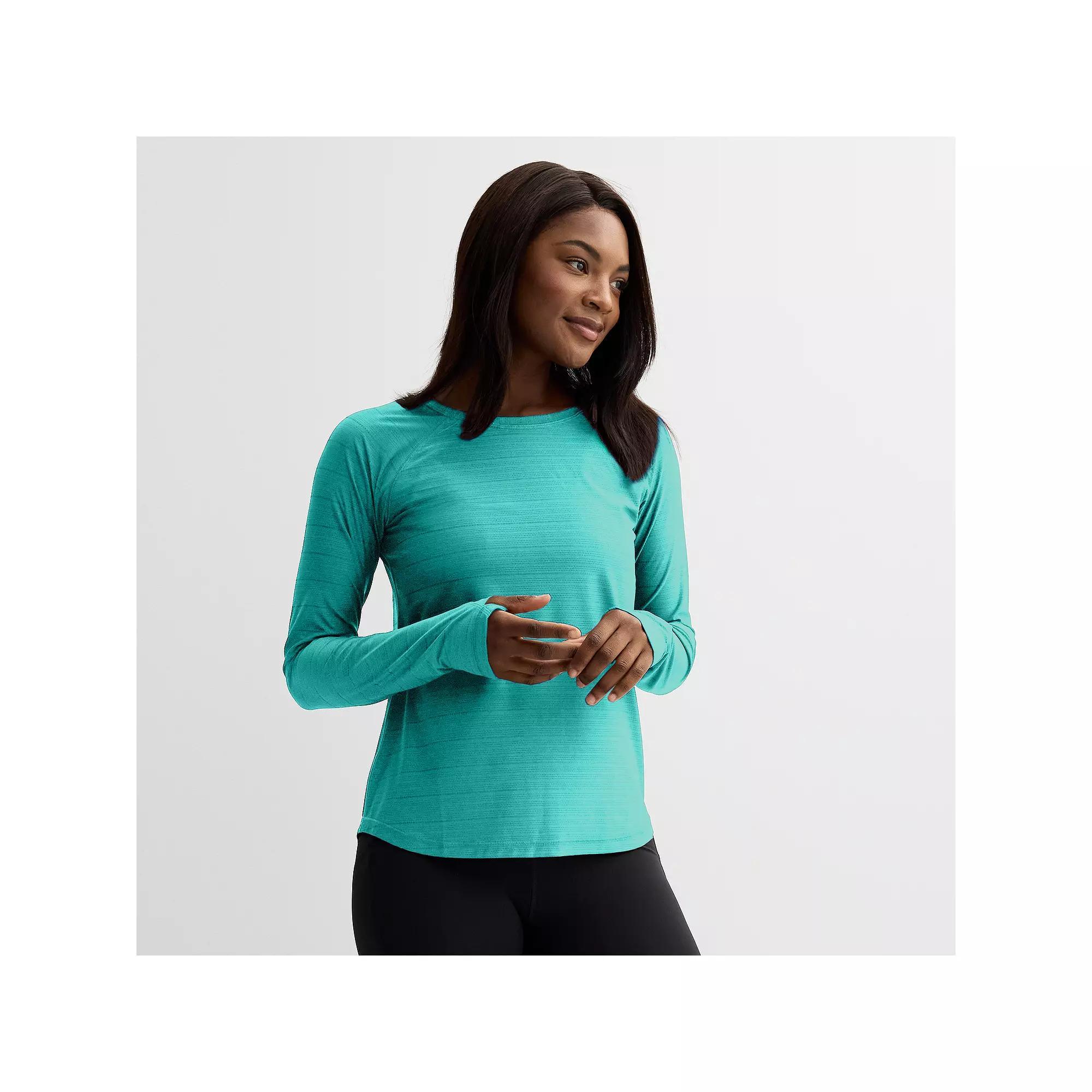 Women's Tek Gear® Mesh Long Sleeve Tee,  Product Image