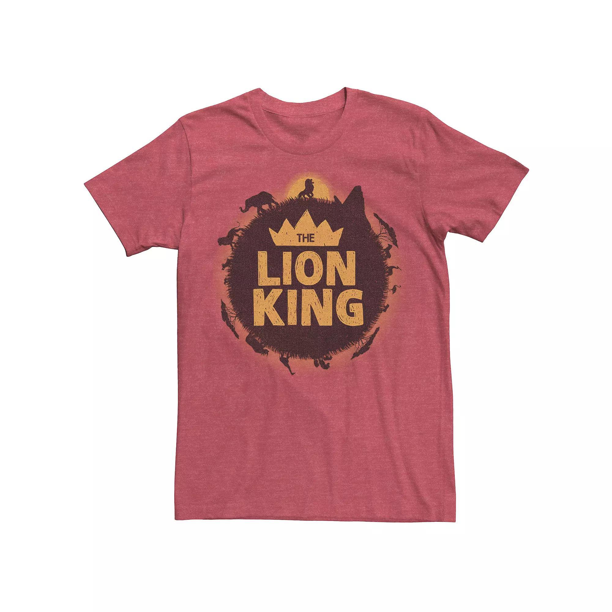 Men's Disney's The Lion King Around The World Safari Logo Tee,  Product Image
