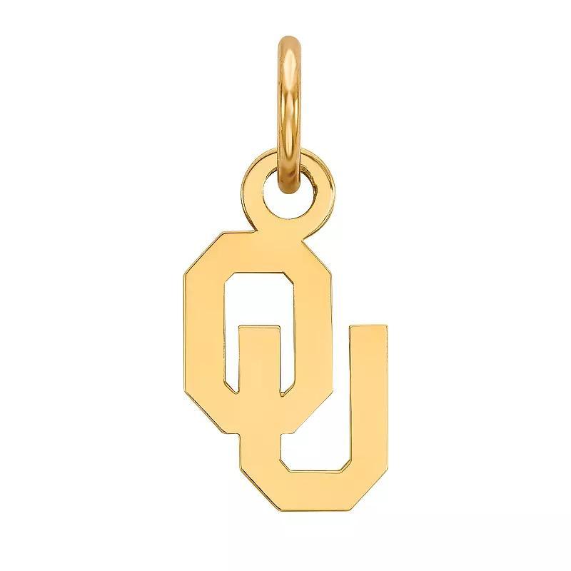 LogoArt 10K Gold Oklahoma Sooners Pendant, Womens Product Image