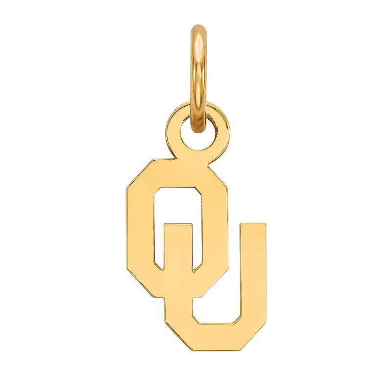 LogoArt 10K Gold Oklahoma Sooners Pendant, Womens Product Image