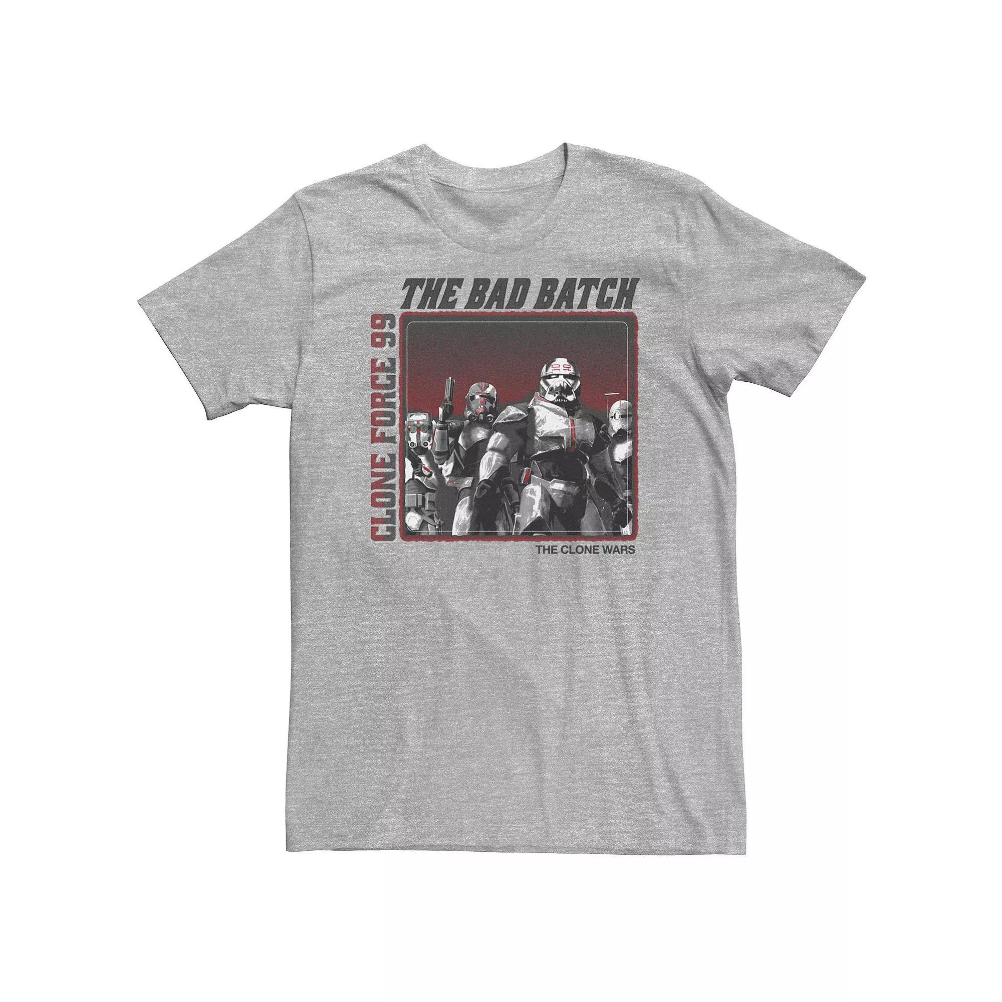 Big & Tall Star Wars: The Clone Wars Clone Force 99 The Bad Batch Tee, Men's,  Product Image