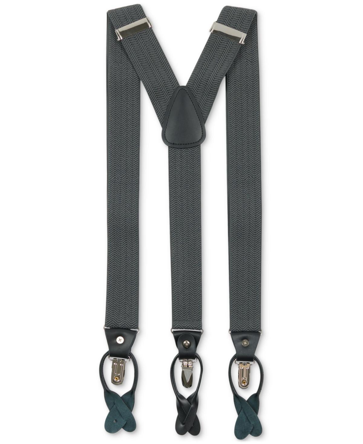 ConStruct Mens Herringbone Suspenders Product Image