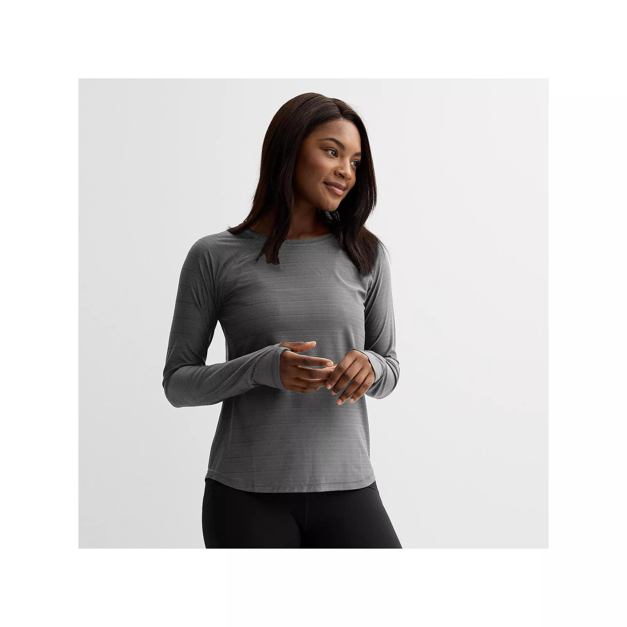 Women's Tek Gear® Mesh Long Sleeve Tee,  Product Image