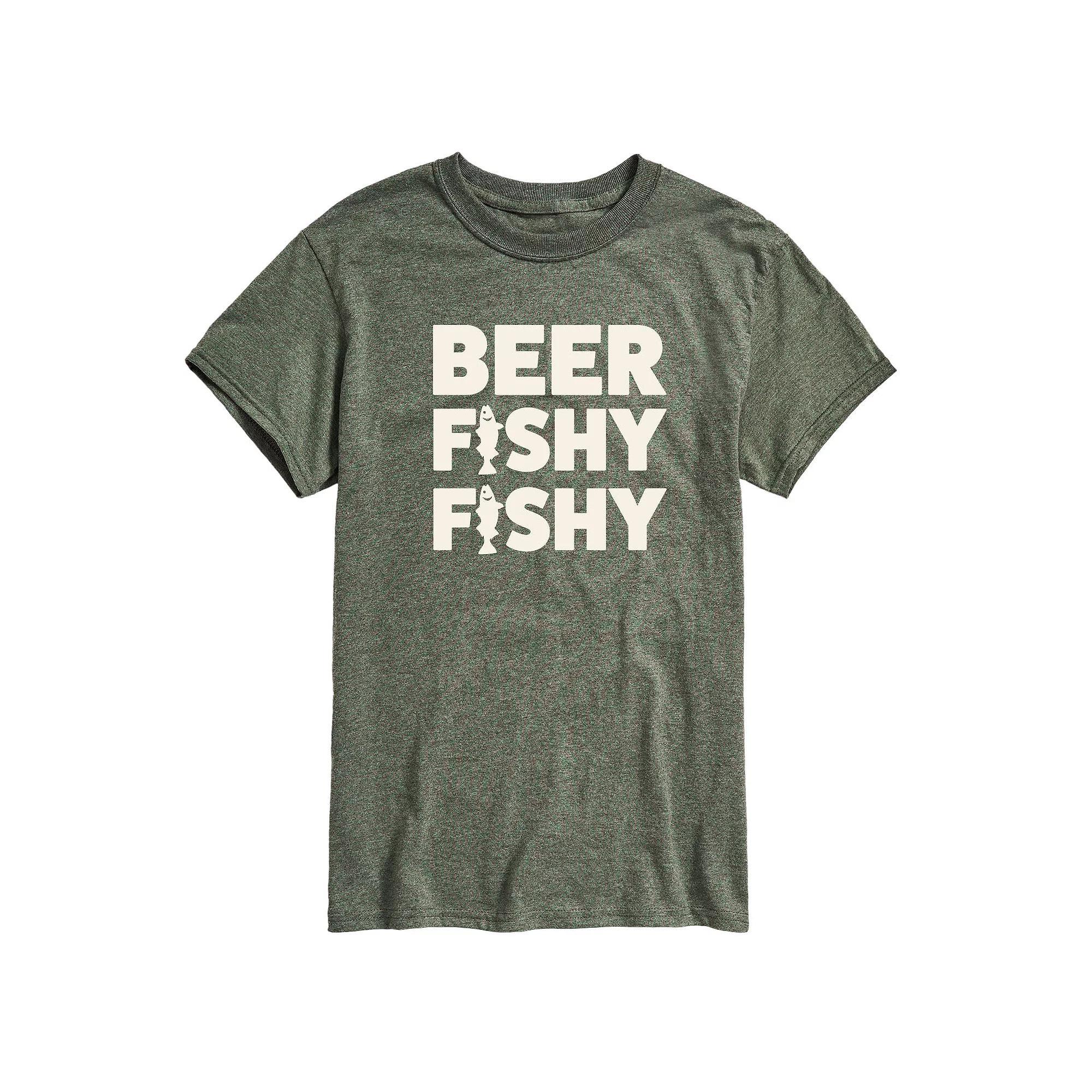 Men's Beer Fishy Fishy Graphic Tee,  Product Image