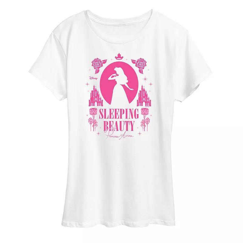 Disney's Sleeping Beauty Women's Graphic Tee, Size: XL, Black Product Image