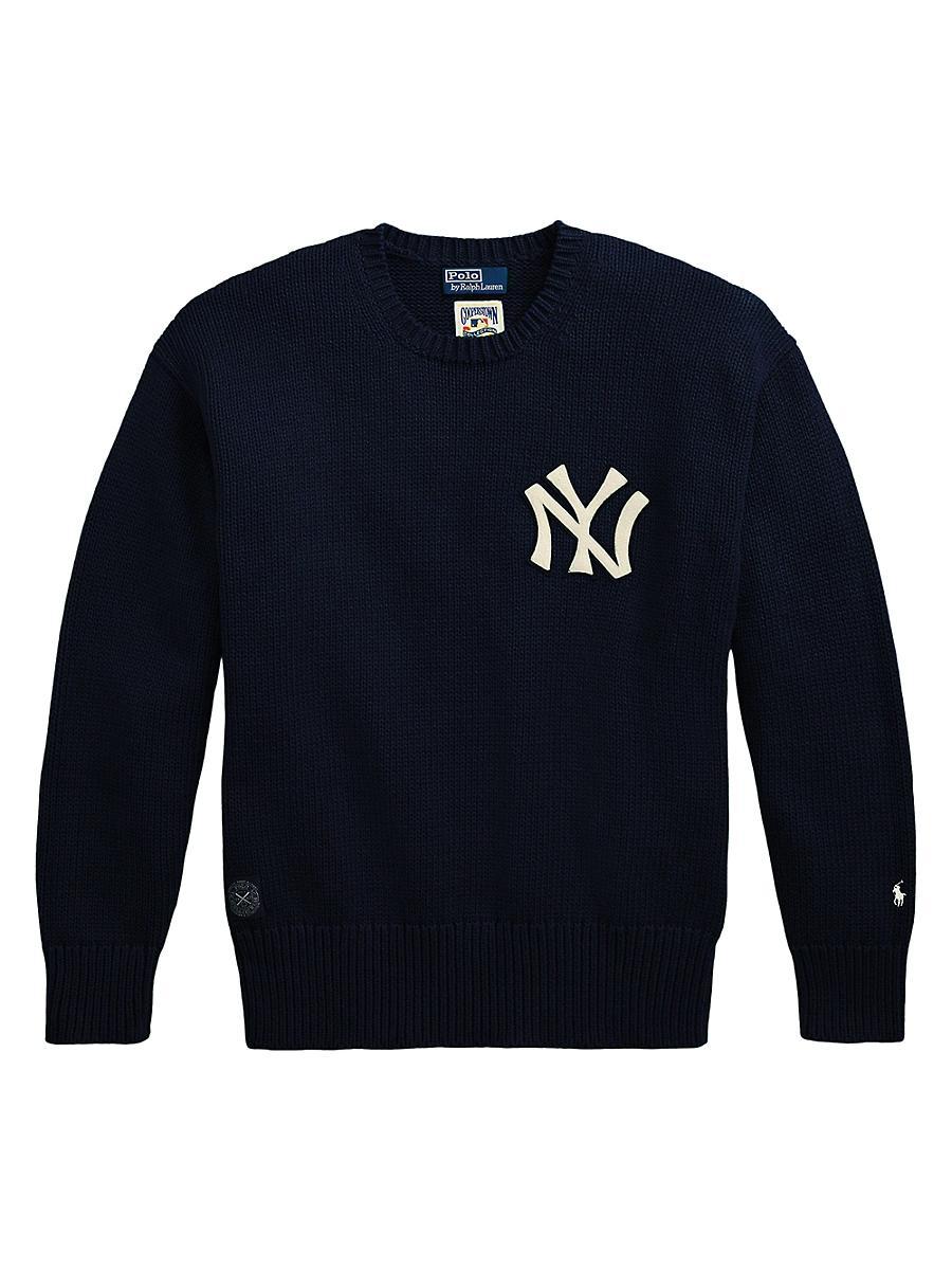 Mens Yankees Cotton Crewneck Sweater Product Image