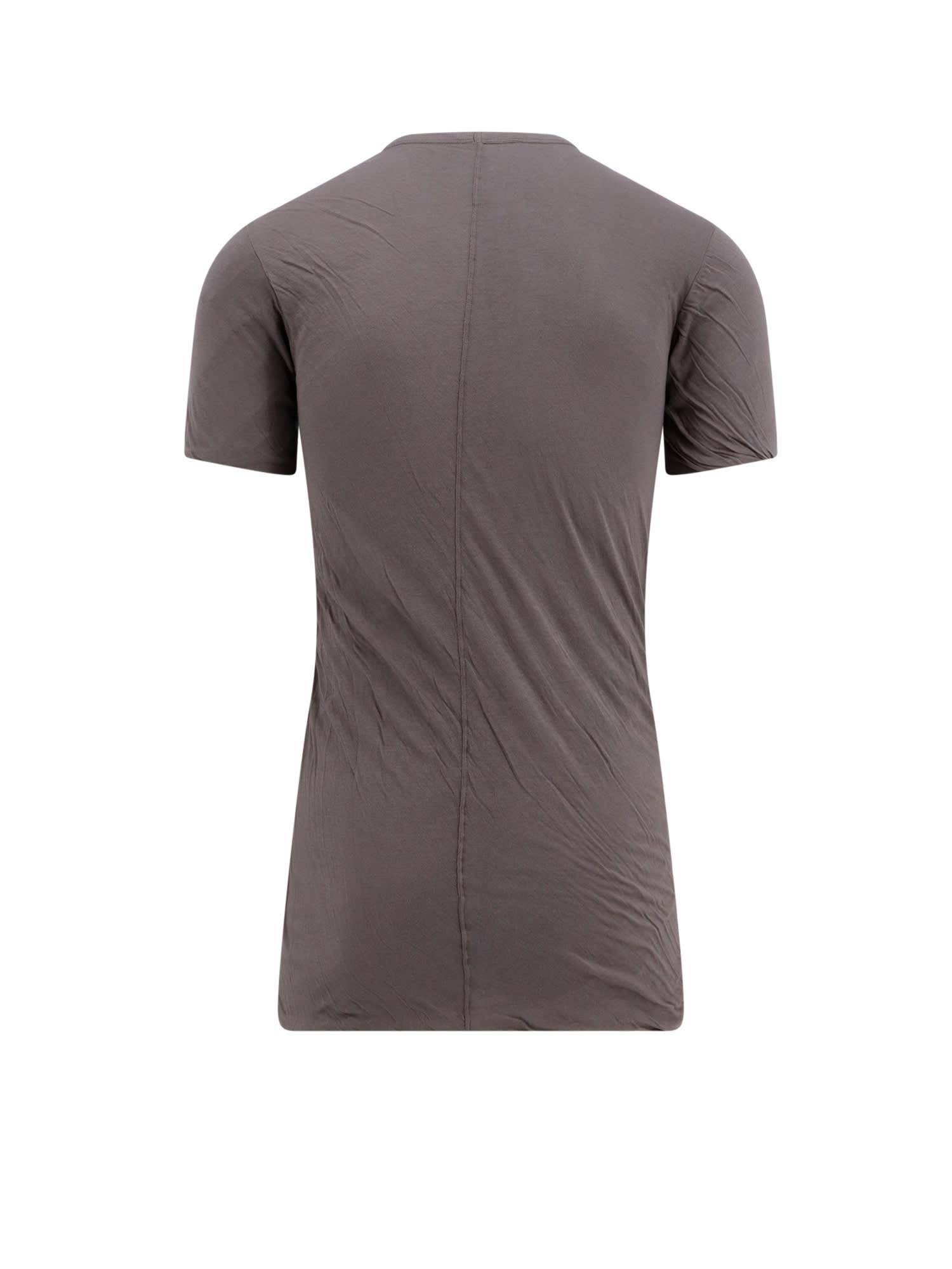 RICK OWENS T-shirt In Brown Product Image