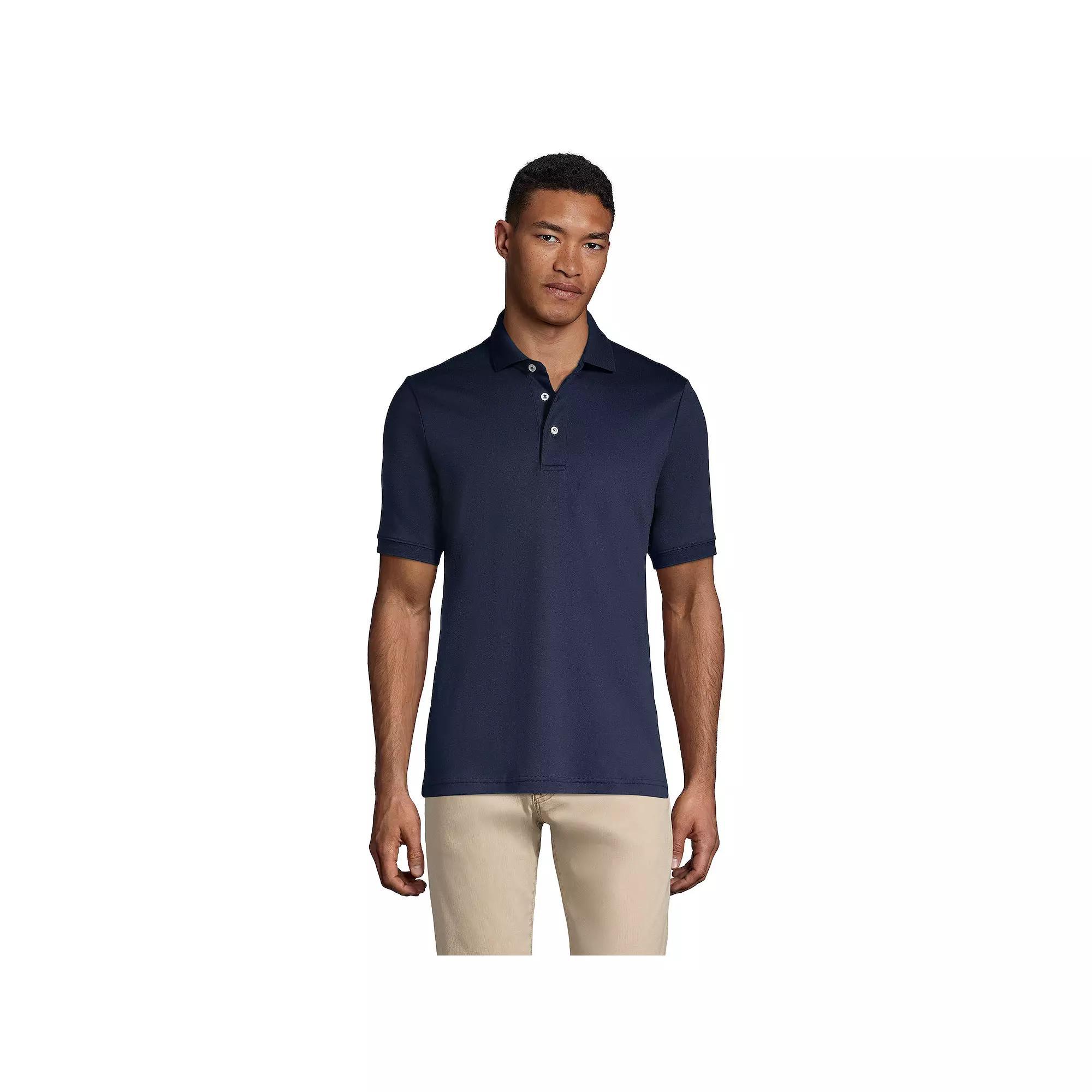 Big & Tall Lands' End Classic-Fit Supima Polo, Men's,  Product Image