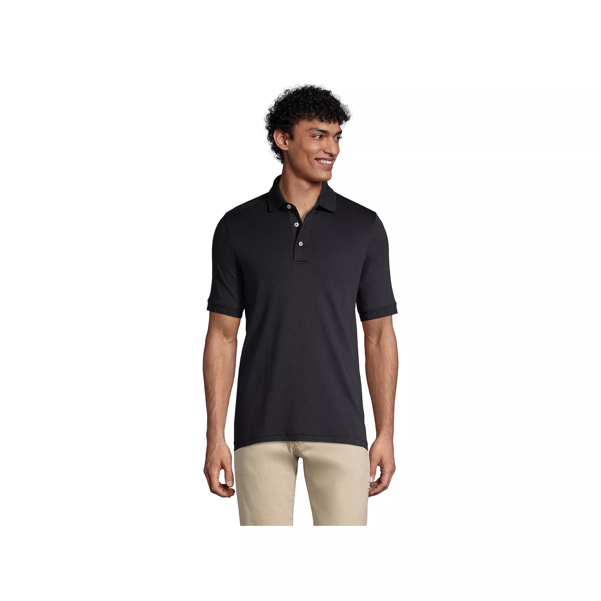 Big & Tall Lands' End Classic-Fit Supima Polo, Men's,  Product Image