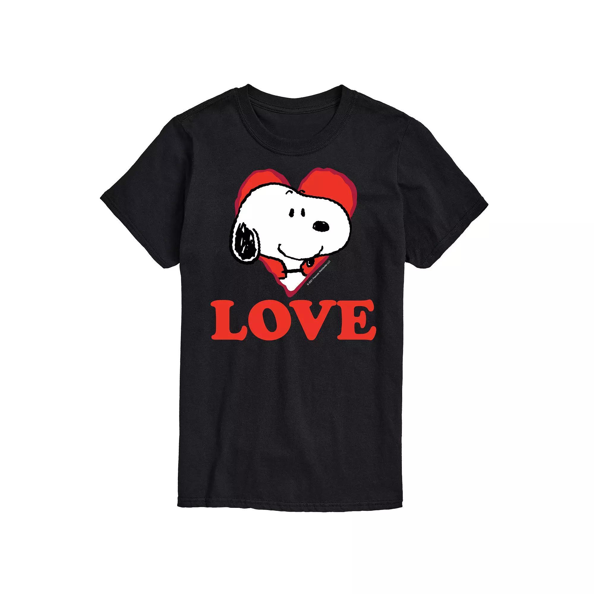 Men's Peanuts I Love Snoopy Tee,  Product Image