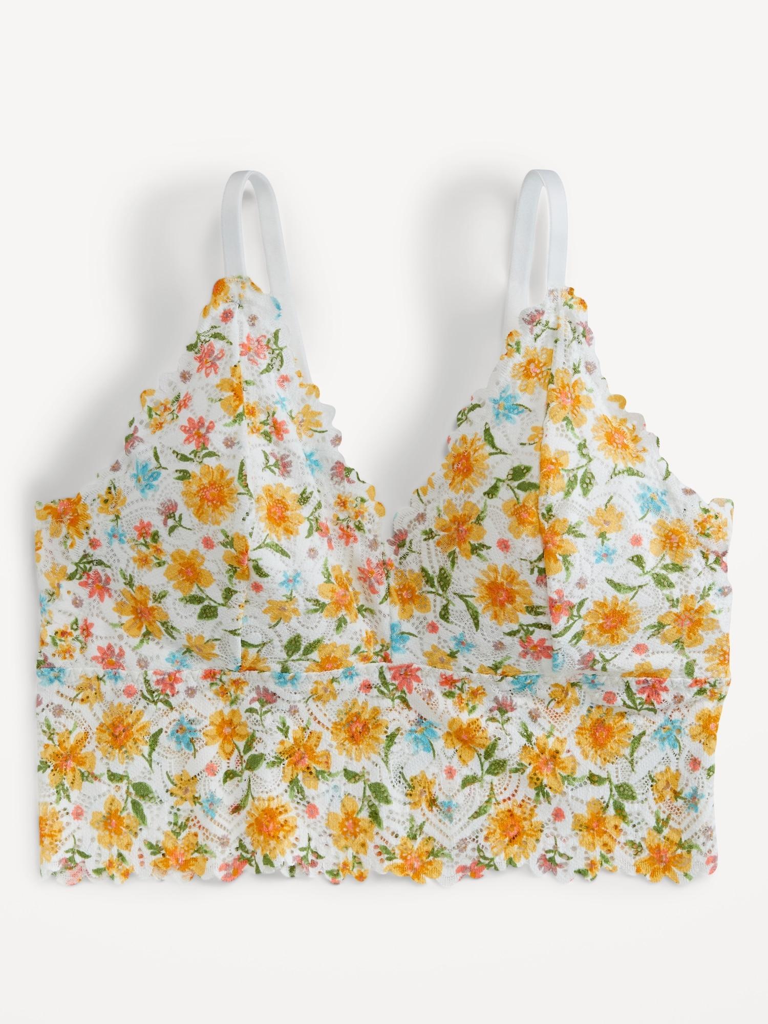 Lace Longline Bralette Product Image