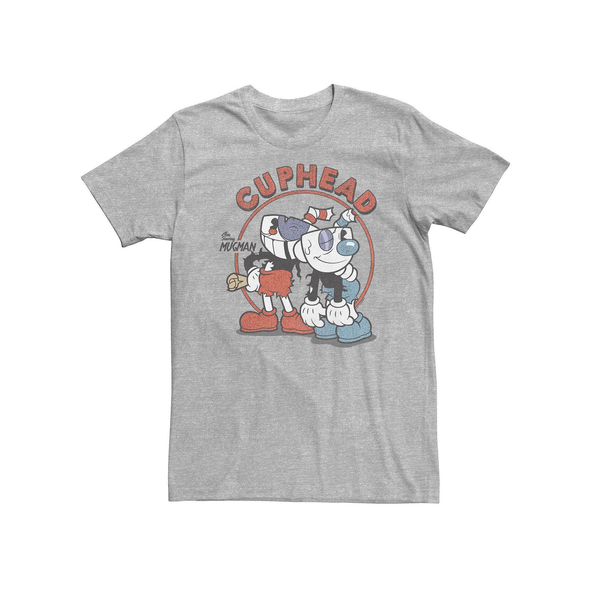 Big & Tall Cuphead Starring Mugman Rough & Ready Tee, Men's,  Product Image