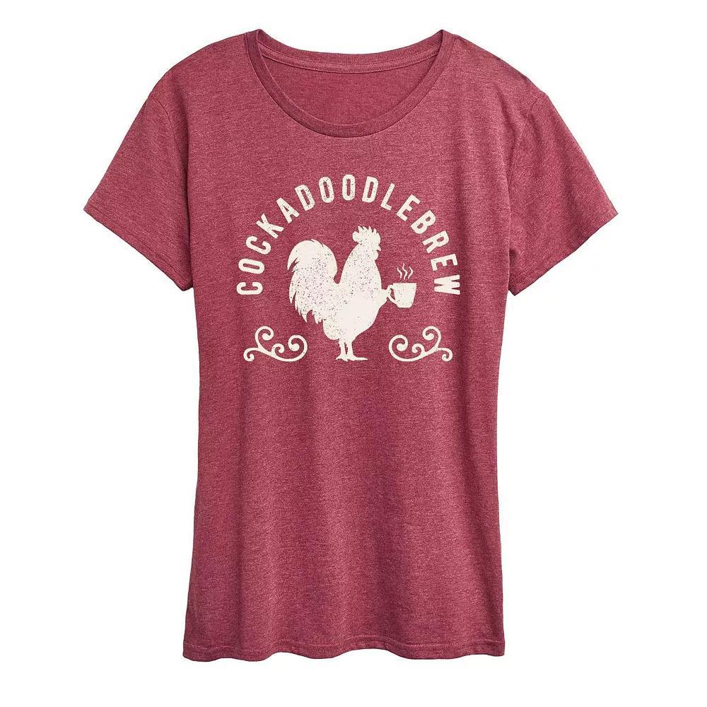 Women's Cockadoodlebrew Graphic Tee, Girl's,  Product Image