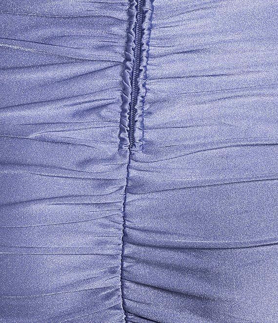 Honey and Rosie Adjustable Spaghetti Strap Mermaid Gown Product Image