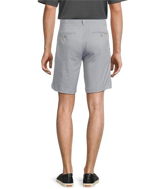 Roundtree & Yorke Flat Front 9#double; Performance Dobby Shorts Product Image