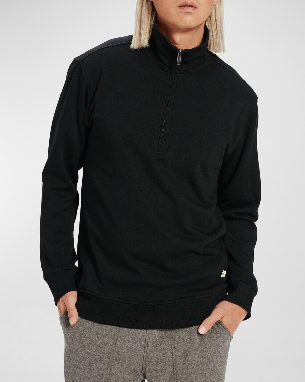 UGG Mens Zeke Half Zip Pullover Fleece Hoodies & Sweatshirts Product Image