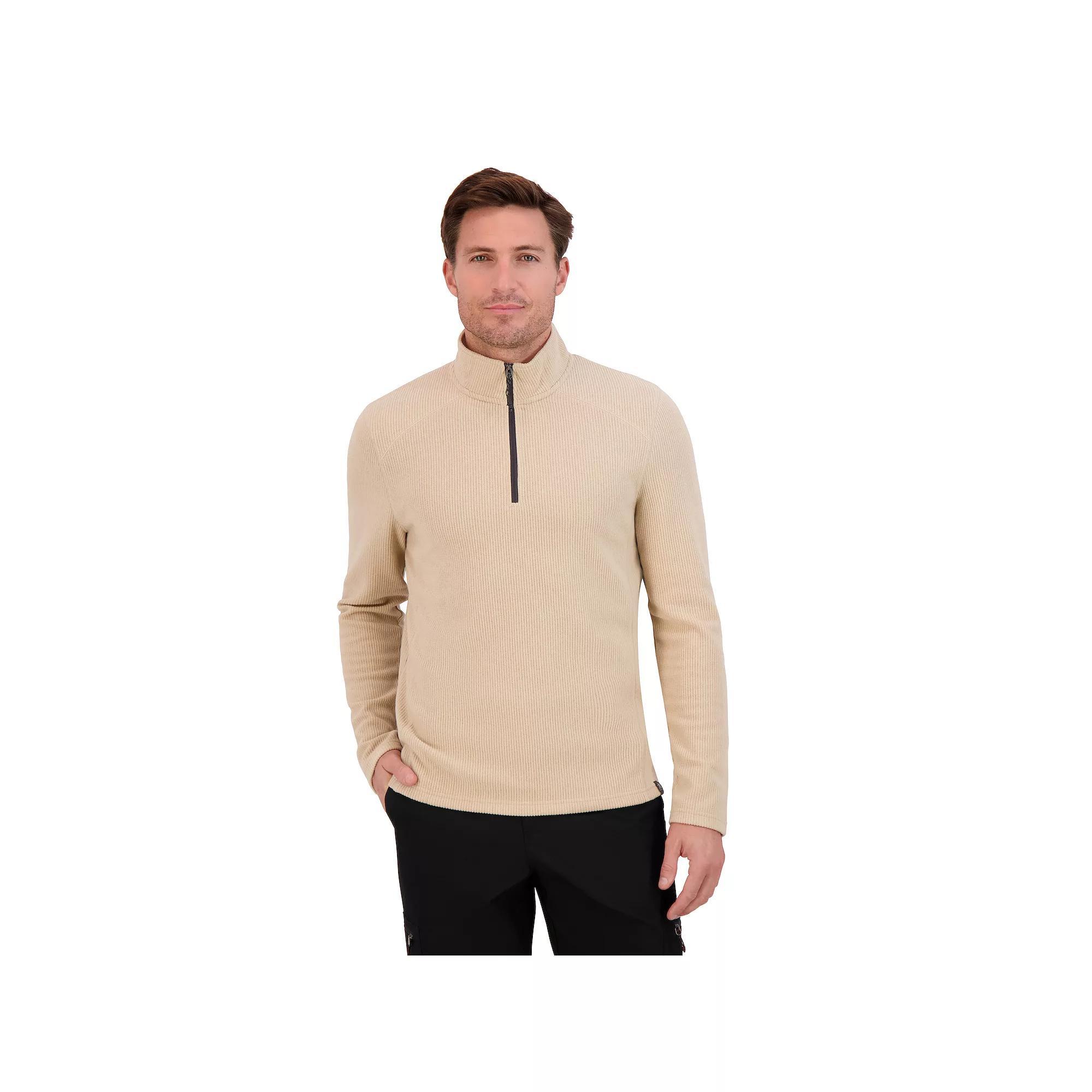 Men's ZeroXposur Brushed 1/4-Zip Pullover Sweater, Size: XXL, Wheat Product Image