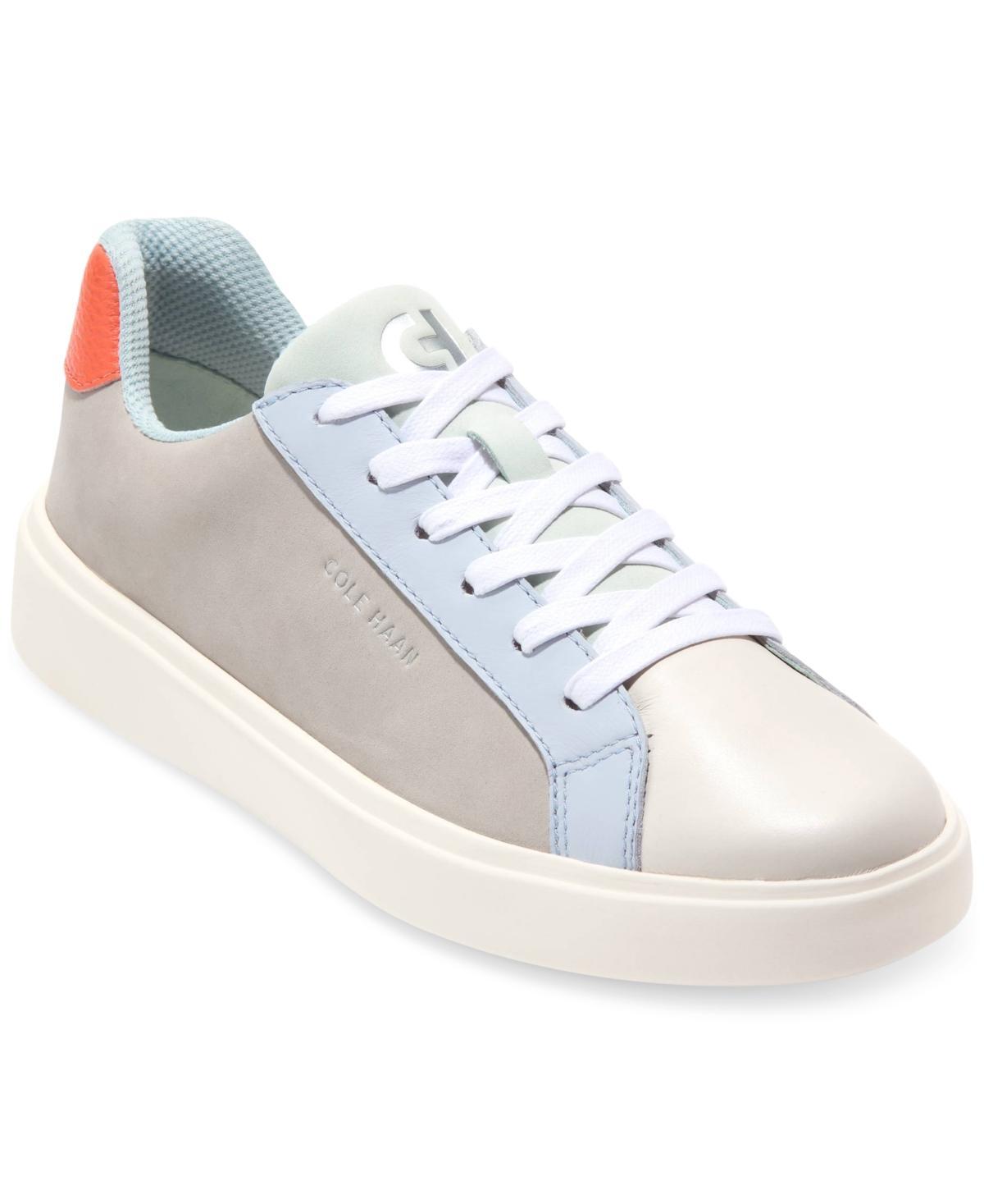 Cole Haan Grand Crosscourt Daily Sneakers (Silver Lining/Heather) Women's Shoes Product Image