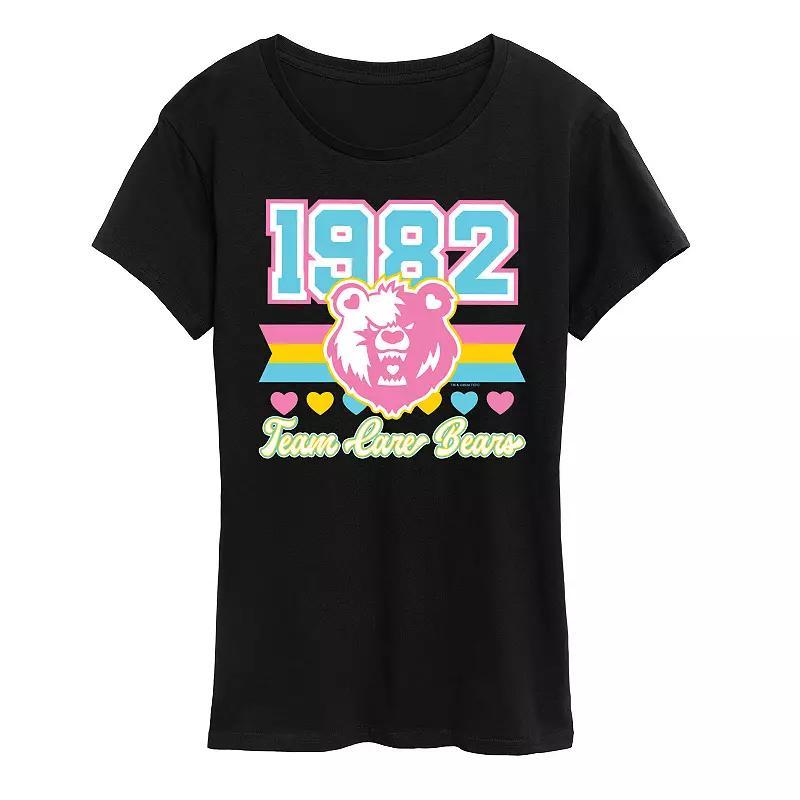 Women's Care Bears 1982 Team Graphic Tee, Size: XL, Blue Product Image