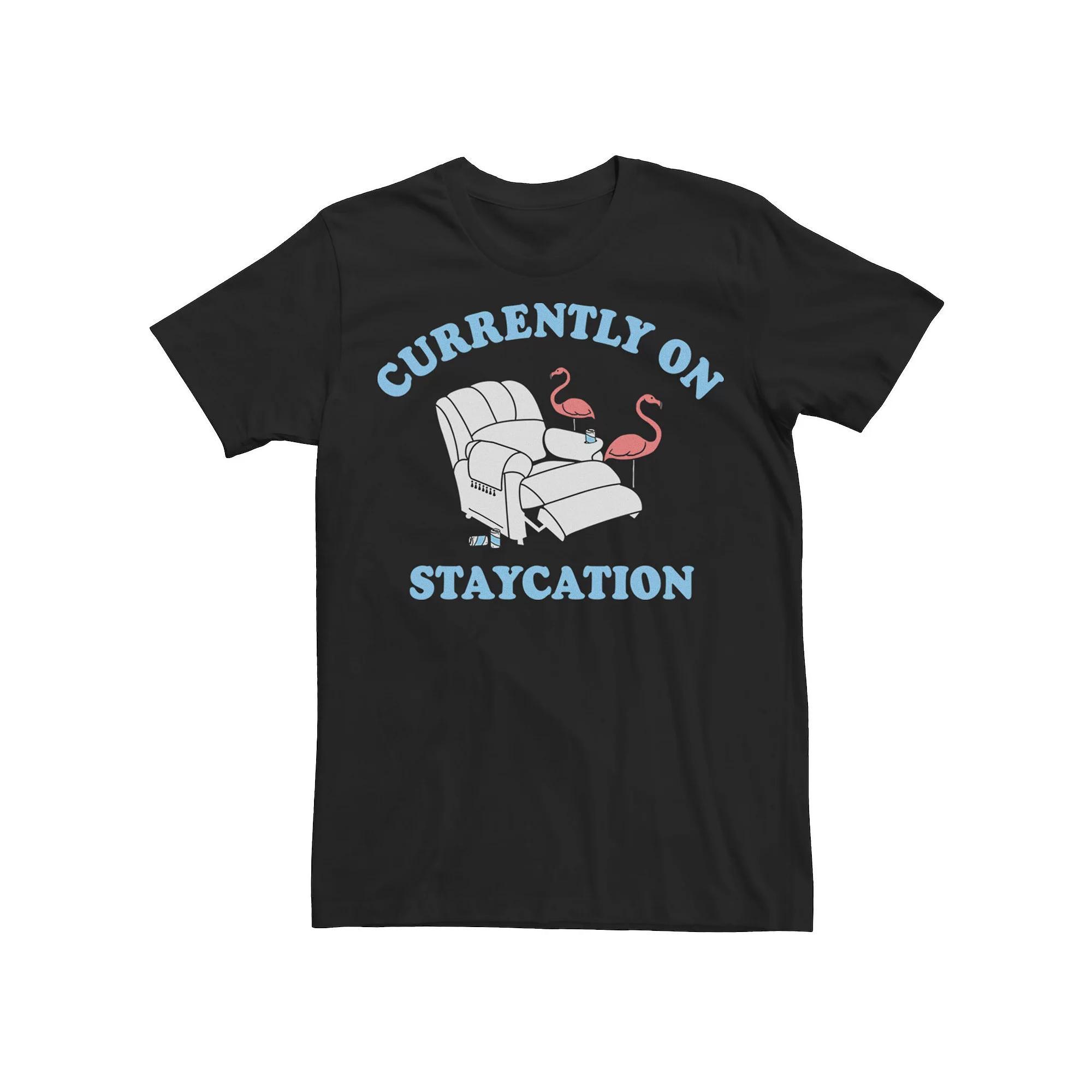 Men's Staycation Recliner Graphic Tee,  Product Image