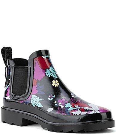 Sakroots Rhyme Printed Waterproof Chelsea Rain Booties Product Image