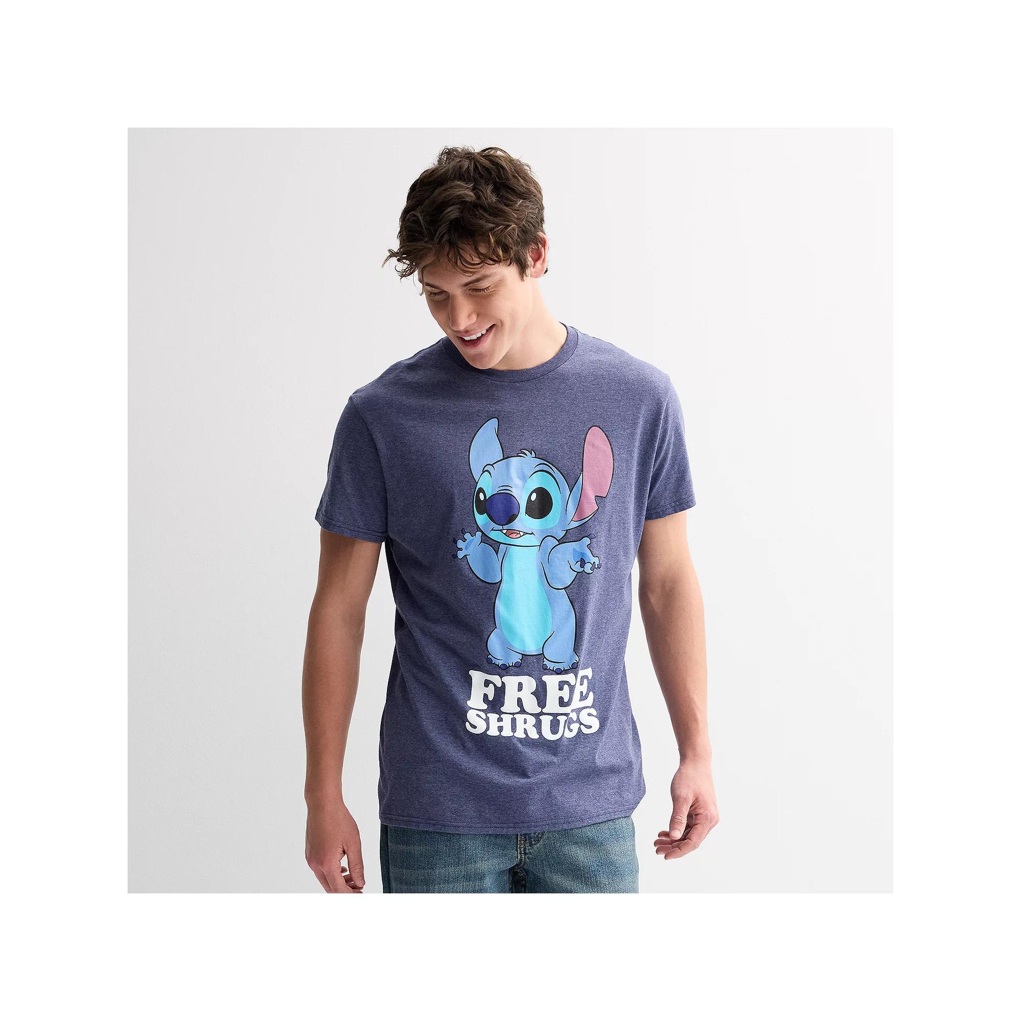 Disney's Lilo & Stitch Men's Free Shrugs Graphic Tee,  Product Image
