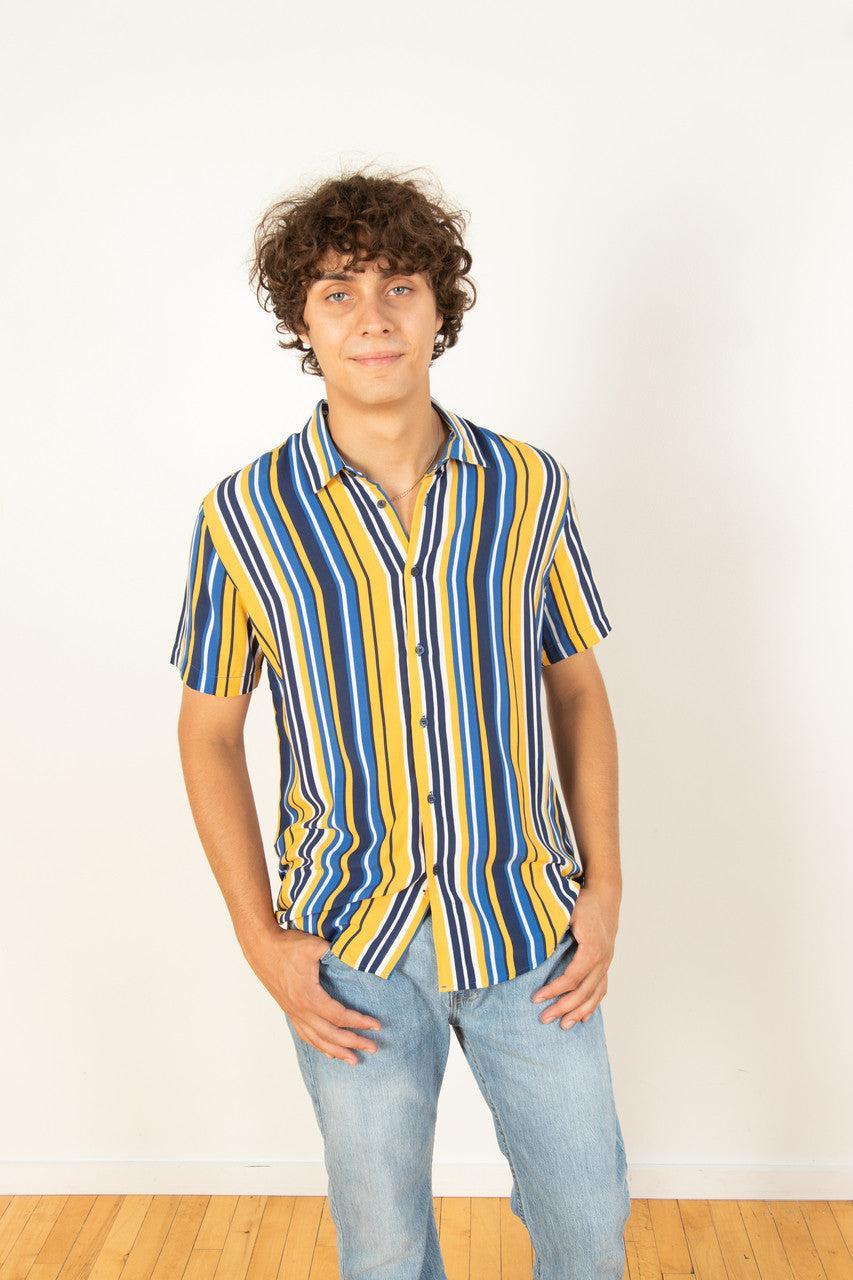 Sunny Stripes Button Up Shirt Product Image