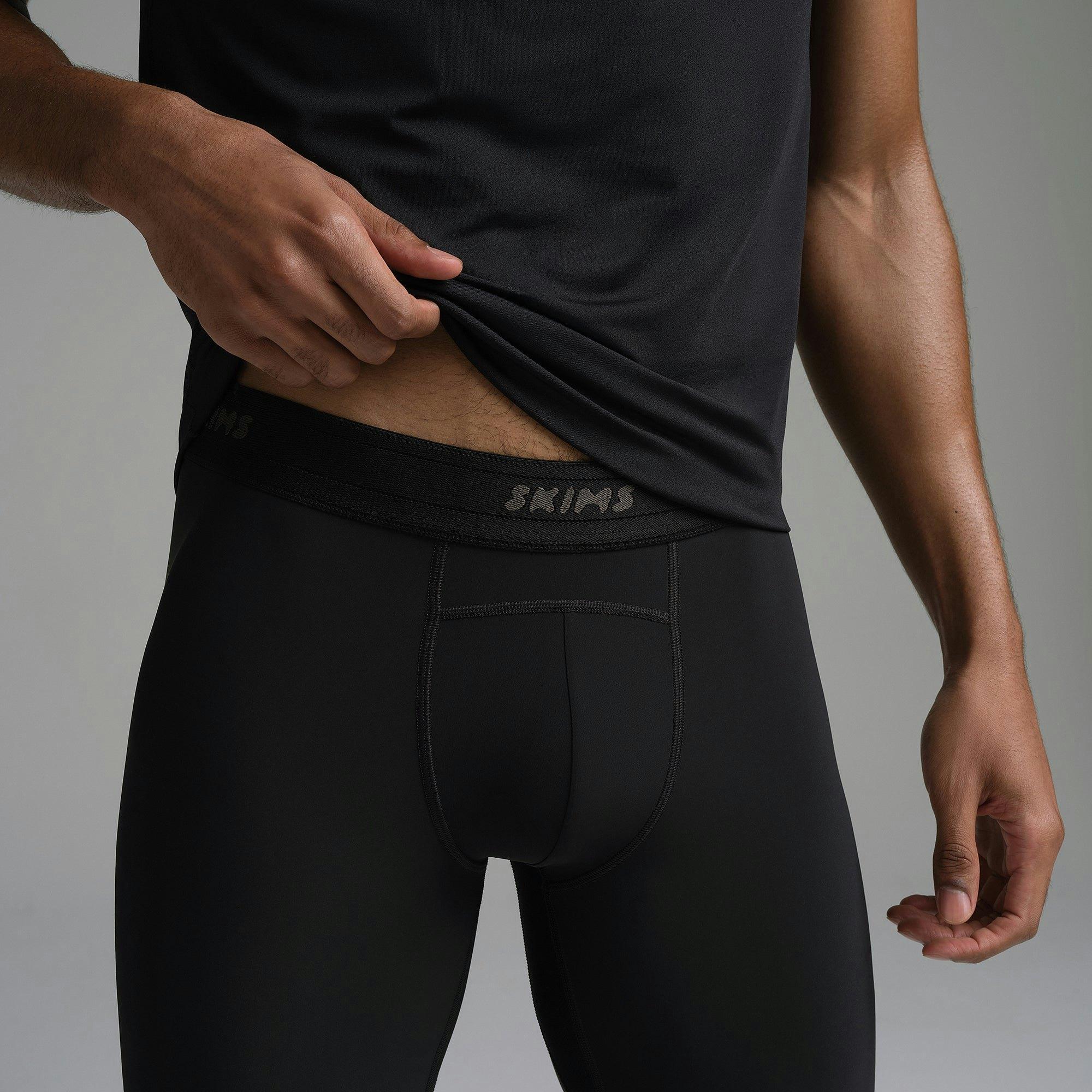 SKIMS FLEX MENS LEGGING | OBSIDIAN Product Image