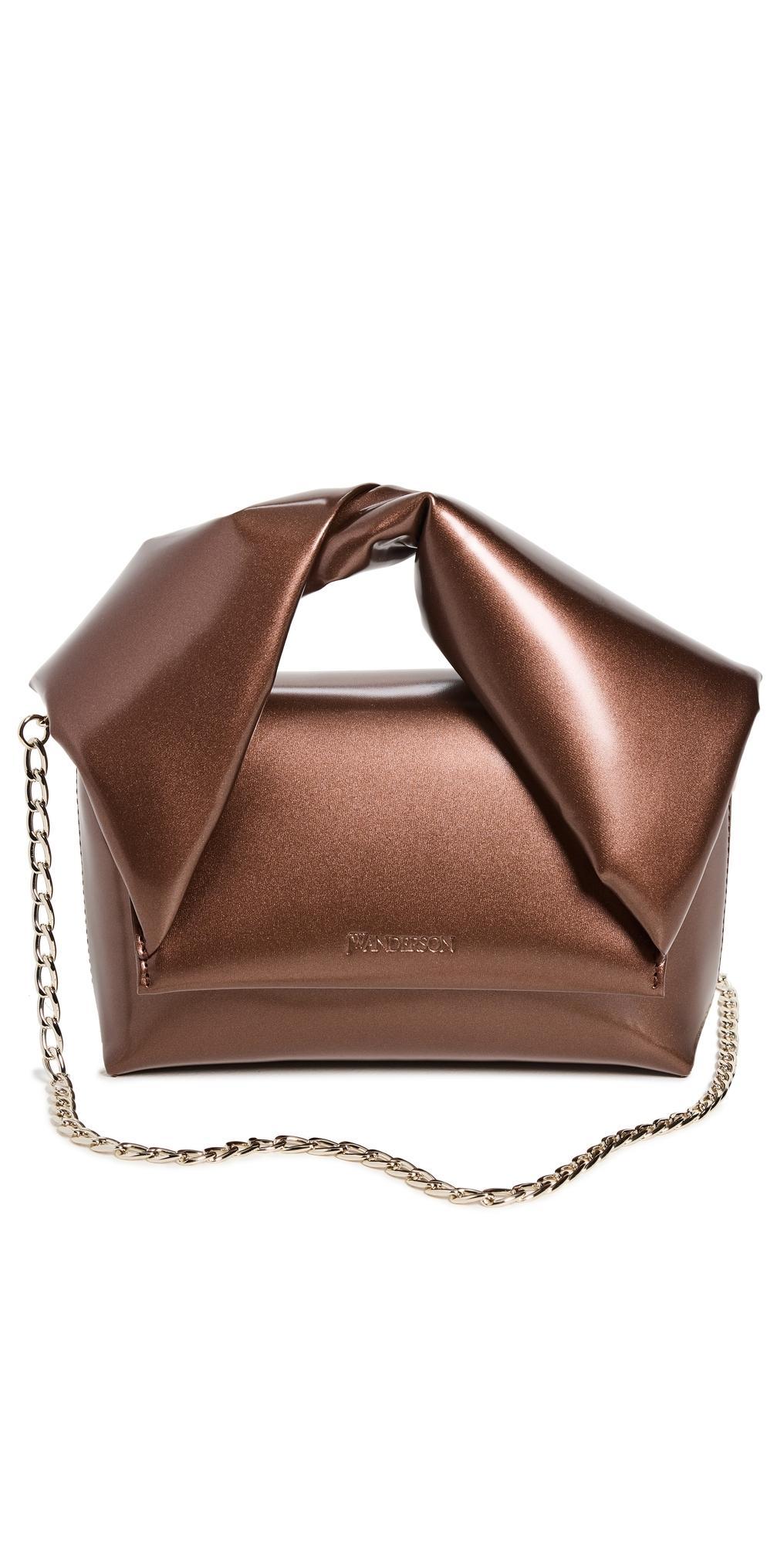 JW ANDERSON Small Twister Bag Brown Product Image