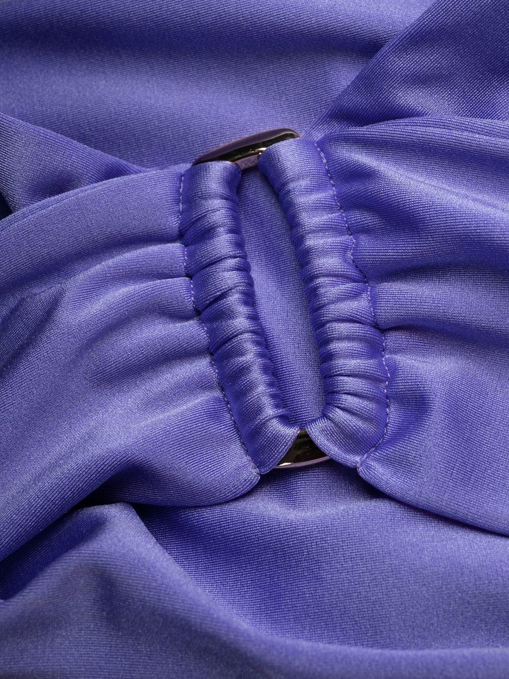 gathered-detail high-waisted bikini Product Image