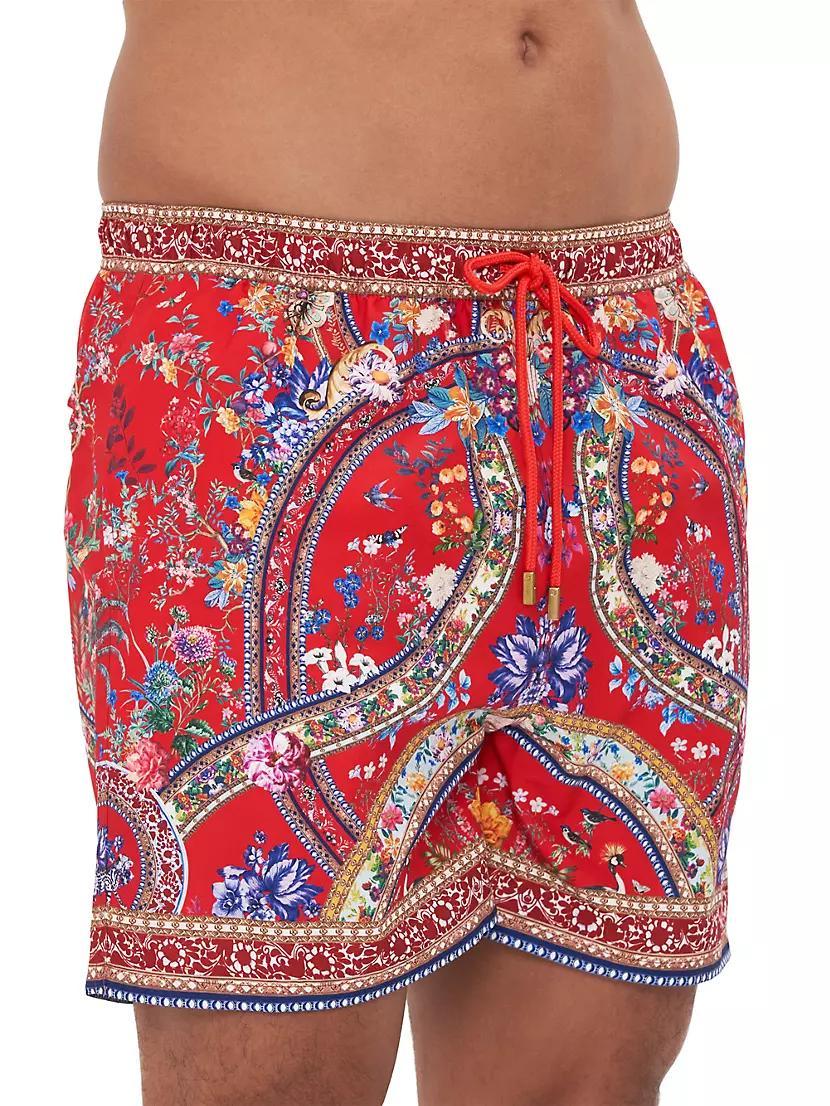 Mid-Length Printed Board Shorts Product Image