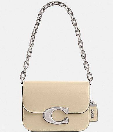 Womens Idol Leather Flap Bag Product Image