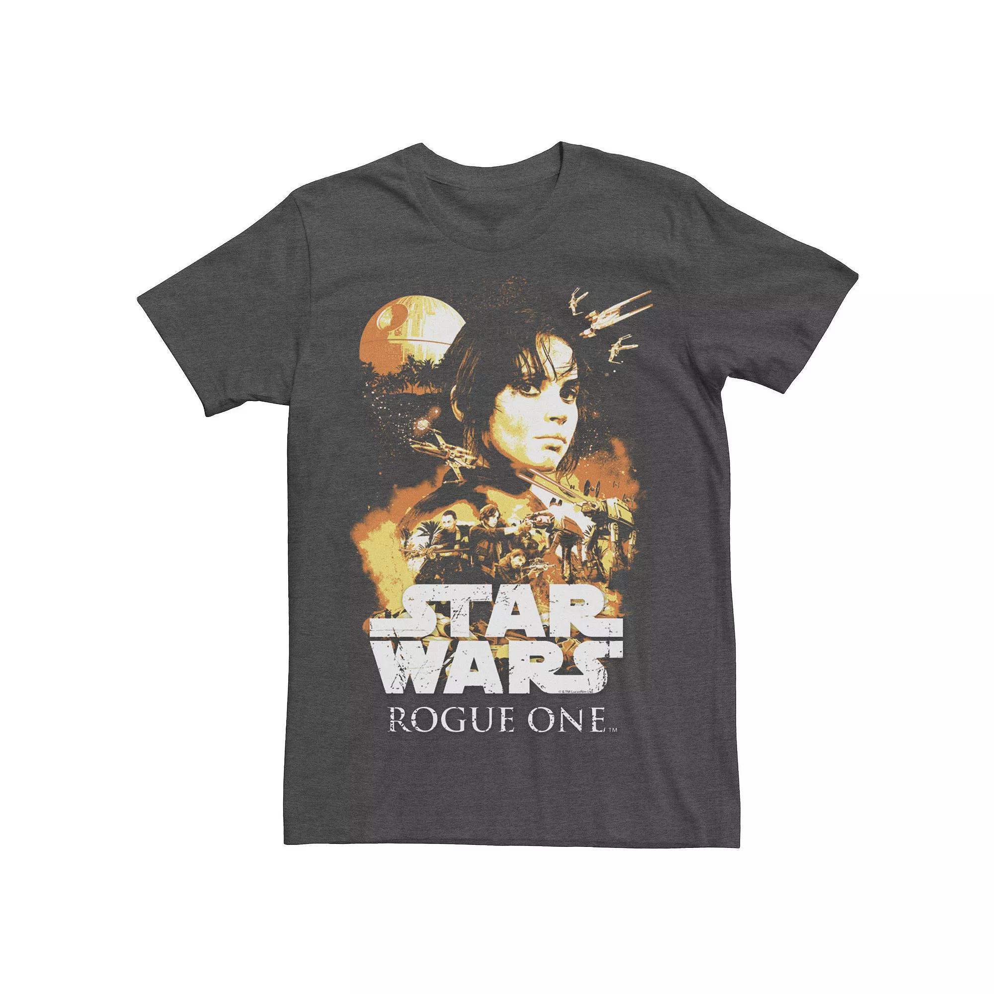 Men's Star Wars Rogue One Jyn Erso Poster Tee,  Product Image