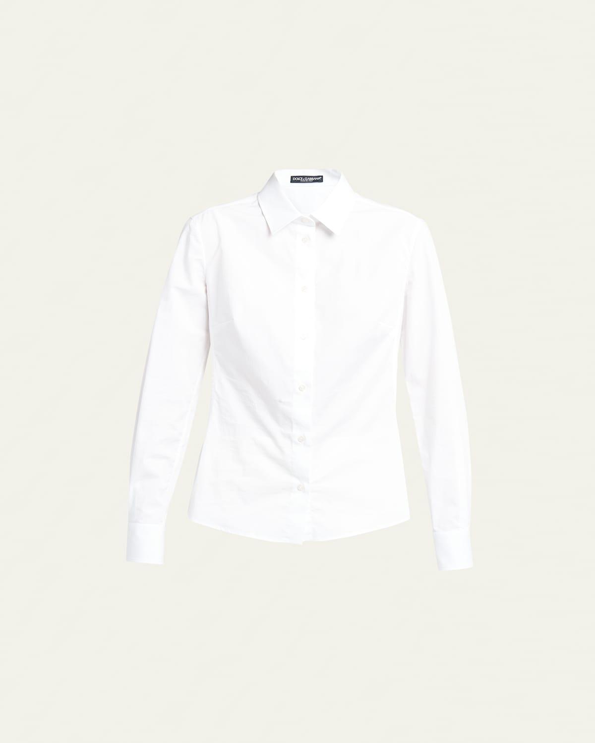 Poplin Classic-Fit Collared Shirt Product Image