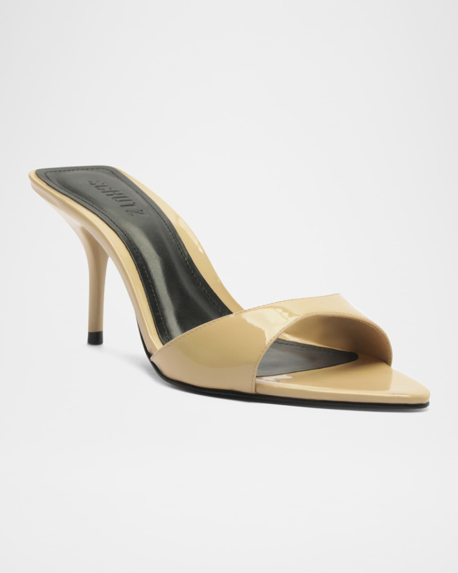 Elodie Patent Stiletto Mule Sandals Product Image