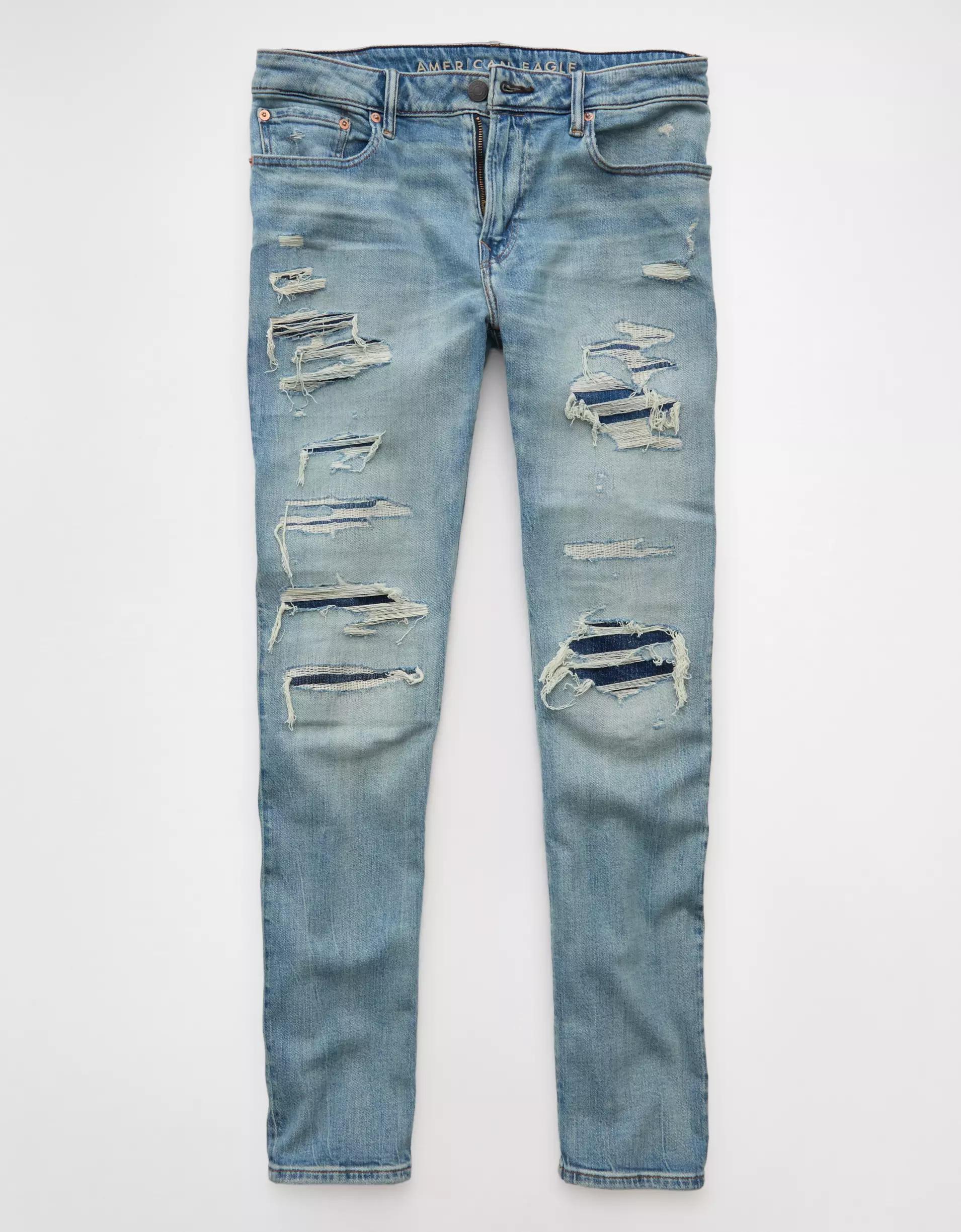 AE AirFlex+ TENCEL™ Fibers Patched Slim Jean Product Image