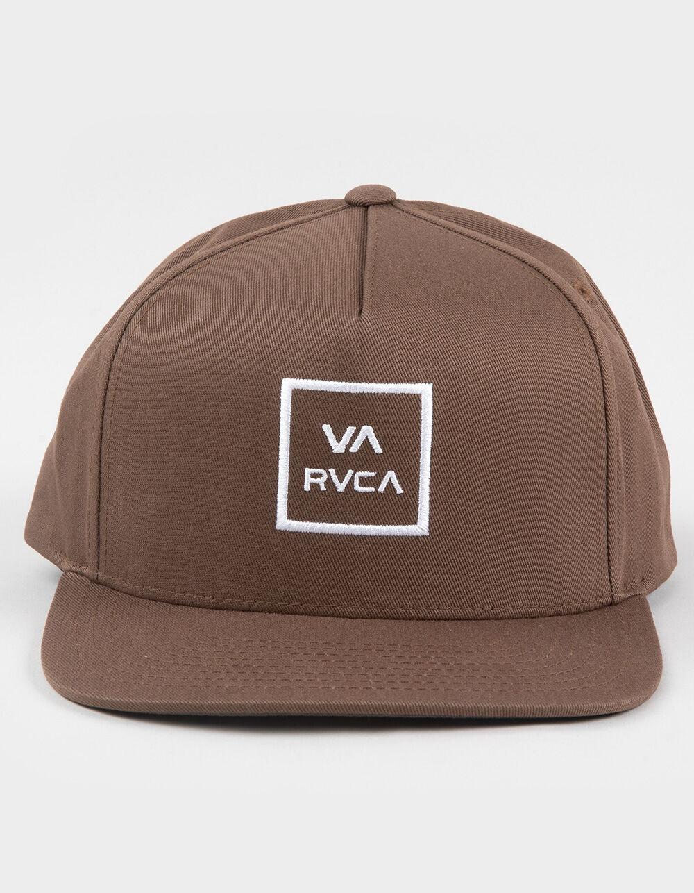 RVCA VA ATW Snapback Hat - BROWN Product Image