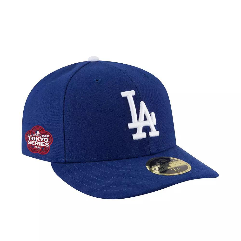 Men's New Era Royal Los Angeles Dodgers 2025 MLB World Tour: Tokyo Series Side Patch Low Profile 59FIFTY Fitted Hat,  Product Image